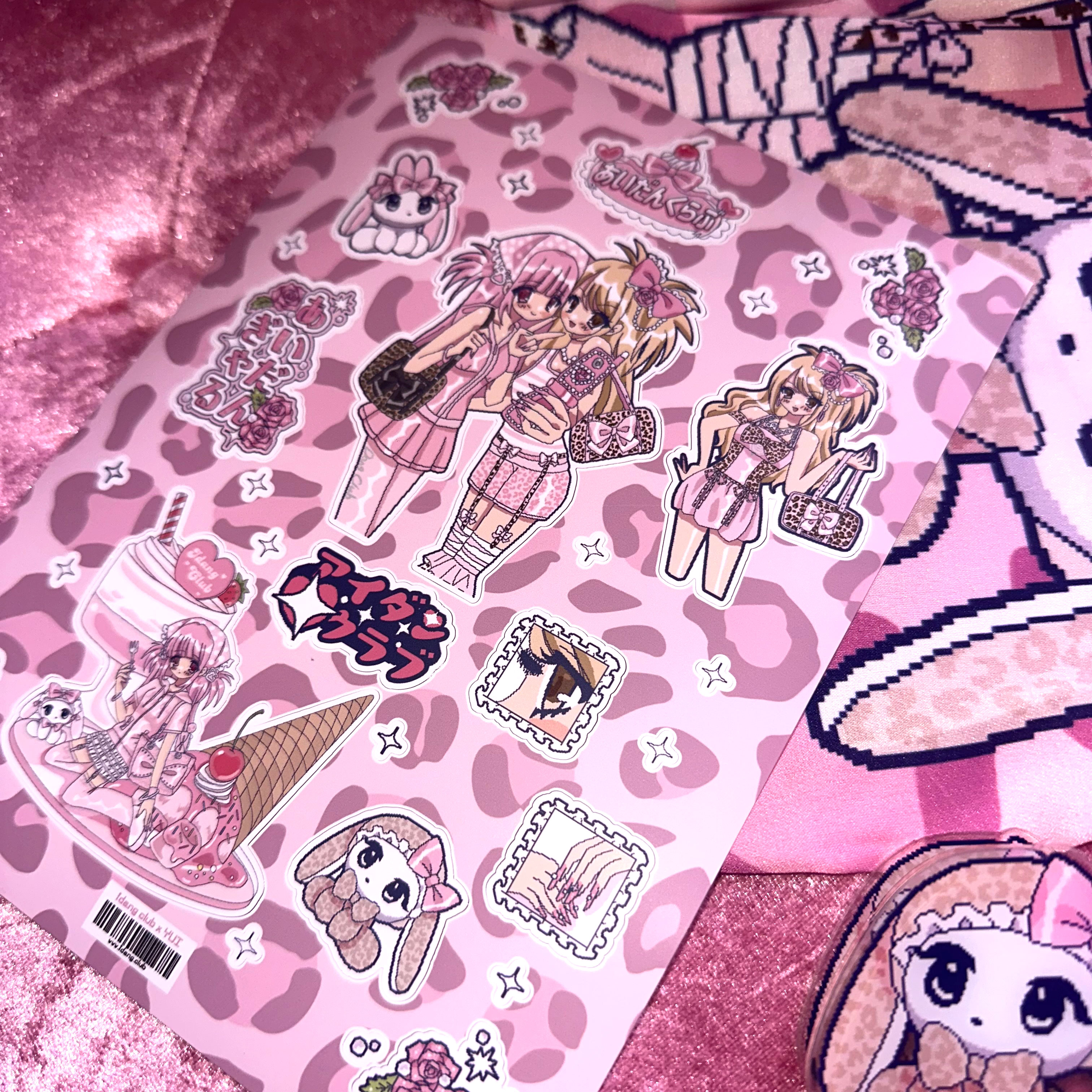 kirakira idang gals sticker