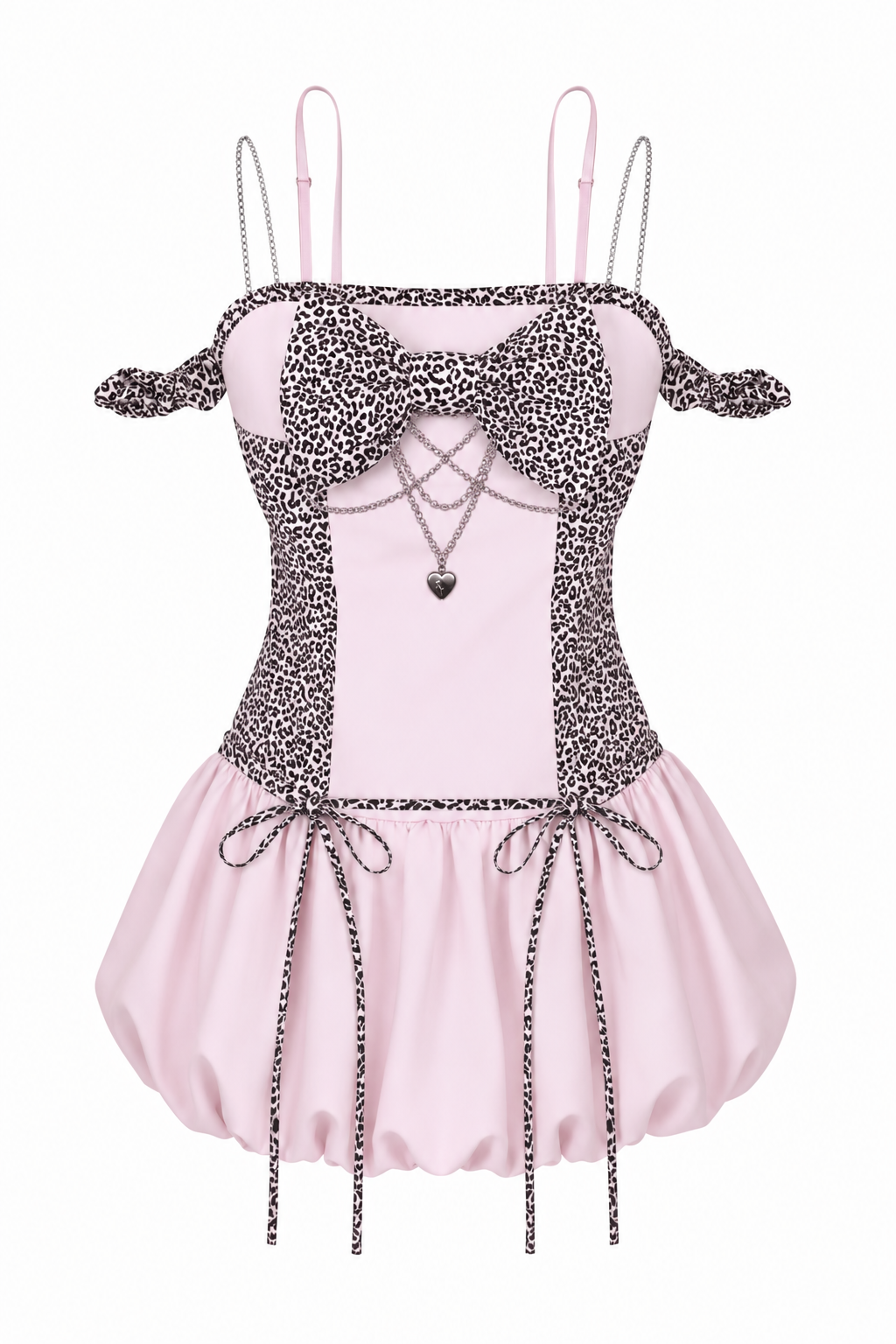 ribbon ballon dress