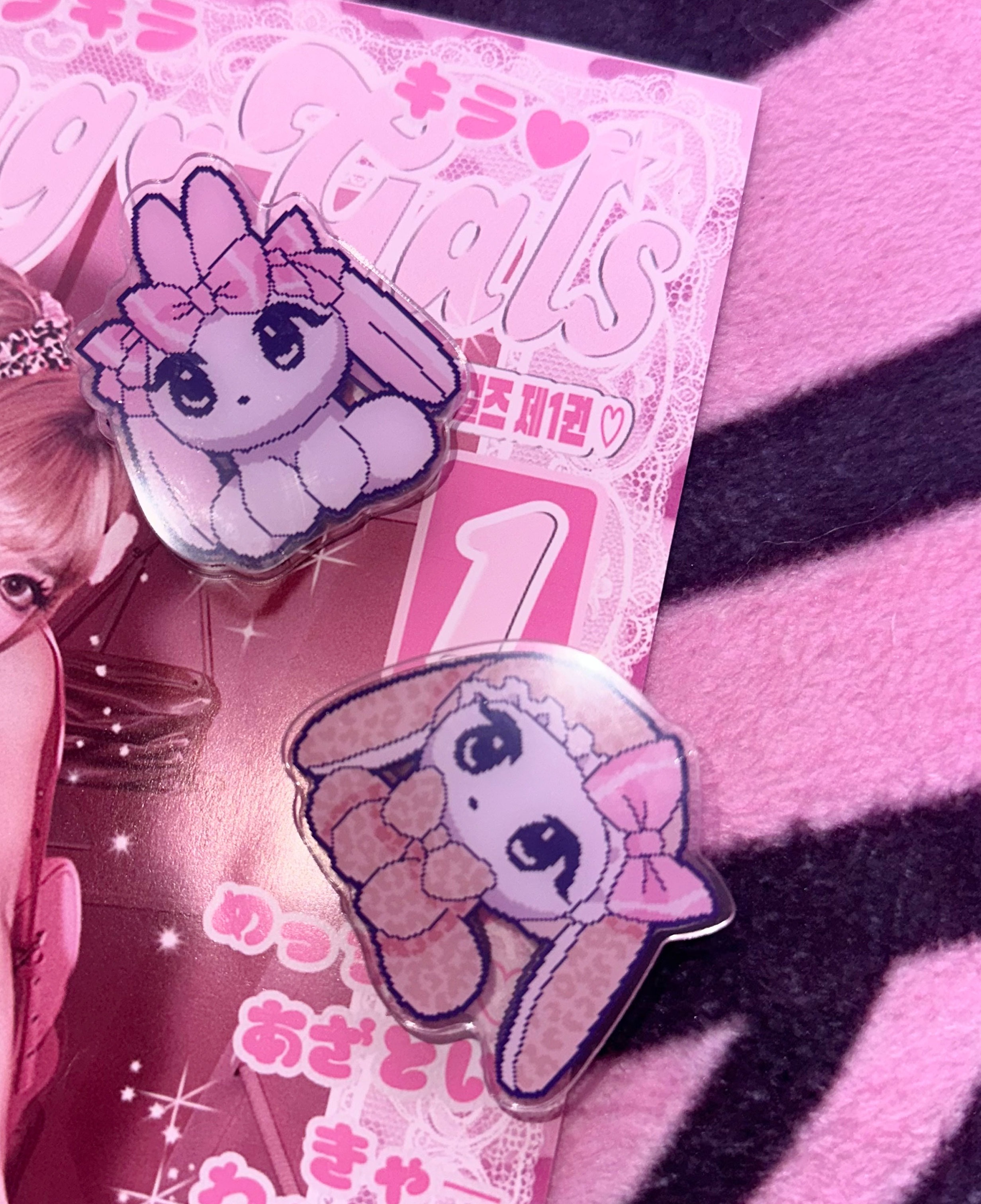 haru acrylic clip set