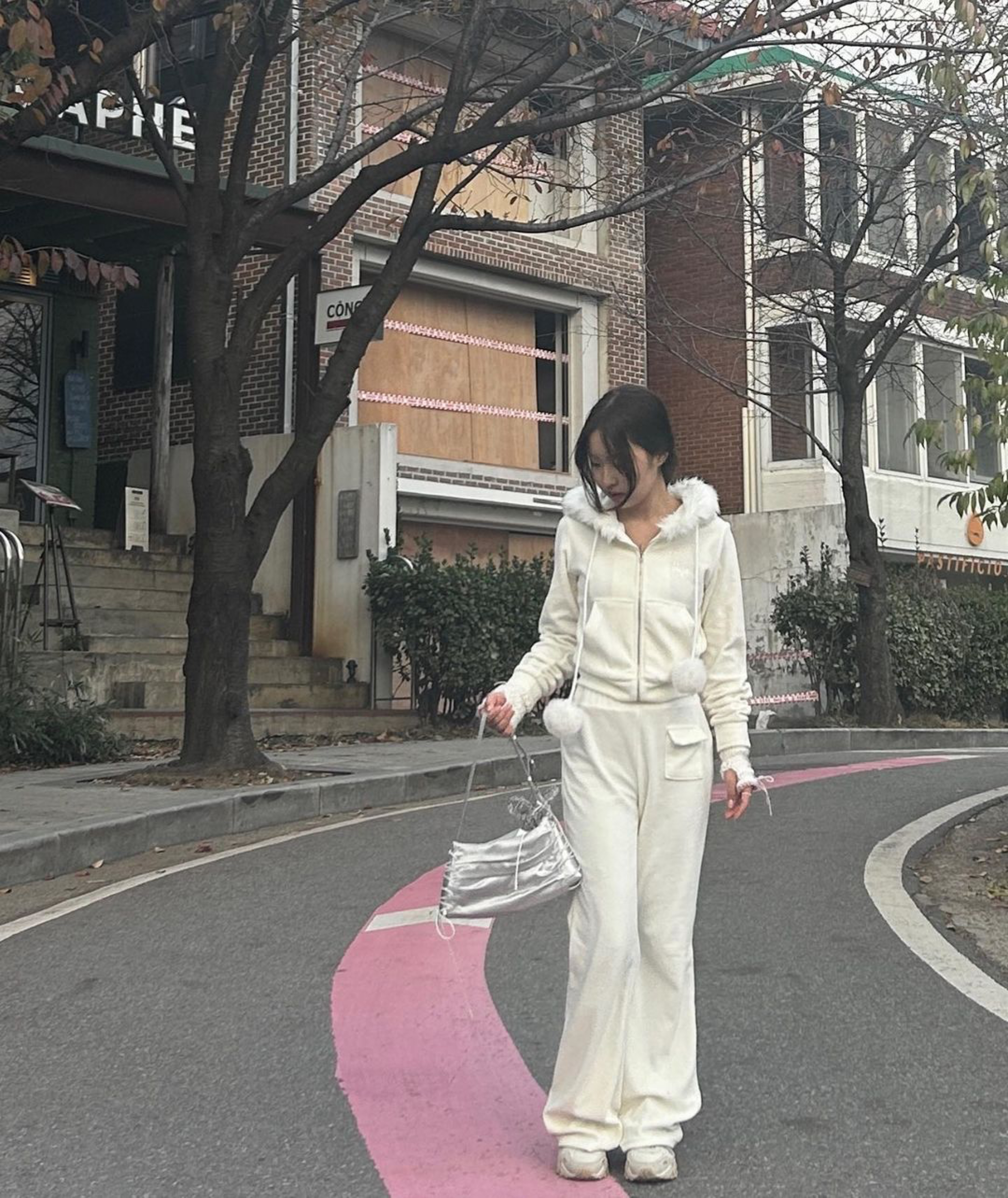 fur velvet top : idang club