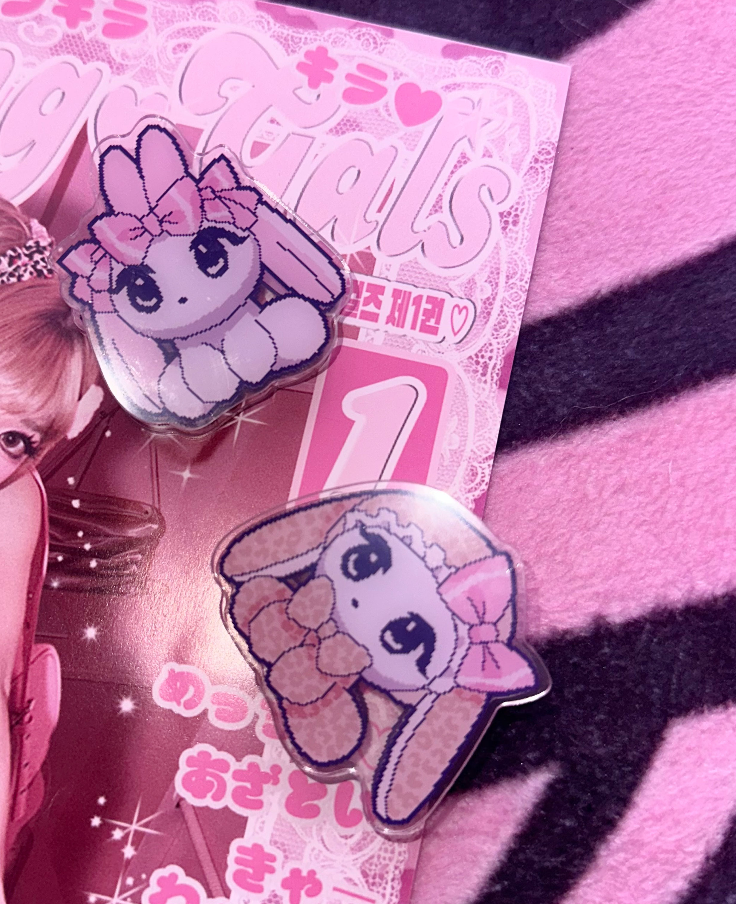 haru acrylic clip set