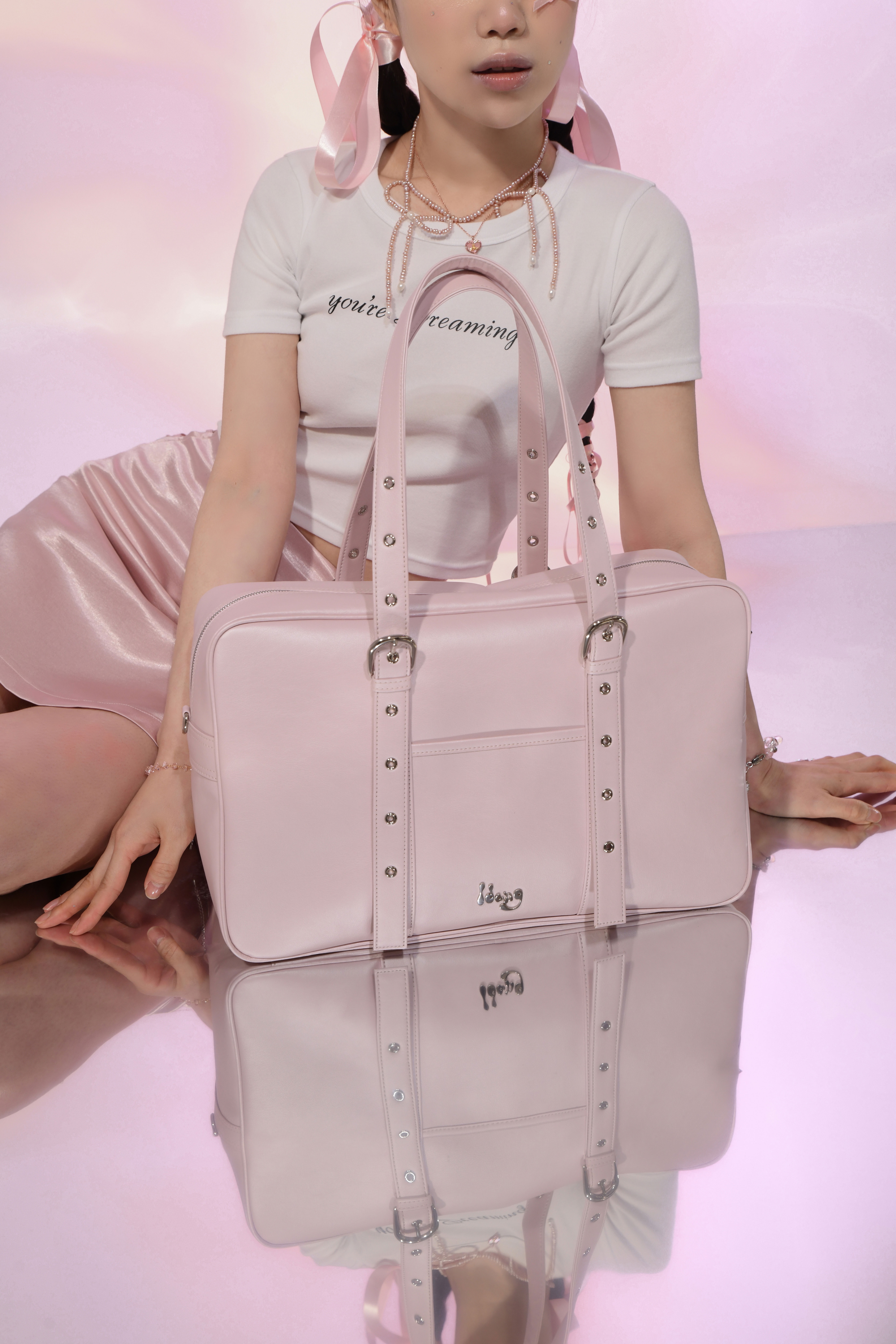 idang アイダンクラブ スクールバッグ スクバ ピンク school bag : IDANG Japan