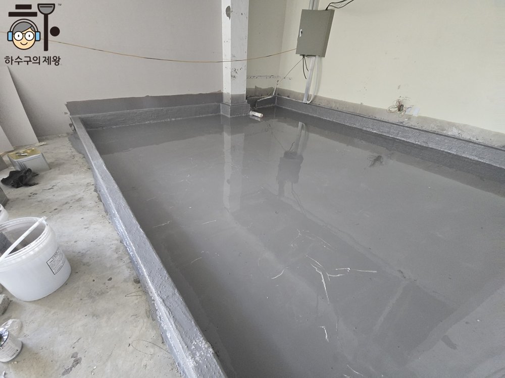 송파구 위례동 주방 방수공사 완공 후 모습