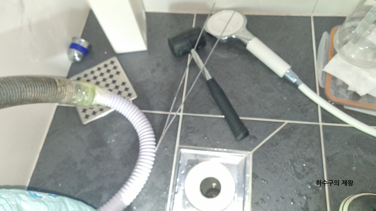 성북구 하수구 청소 업체 작업 현장