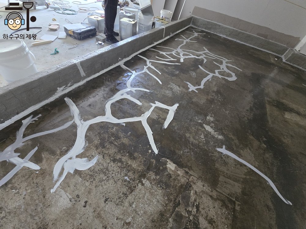 송파구 위례동 주방 방수공사 균열 실란트 보강