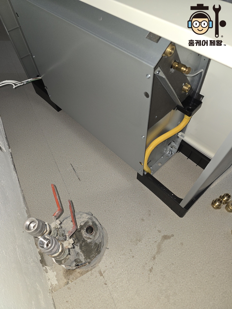 하남시 위례동 화장실 라디에이터 배관 연결과 누수 점검