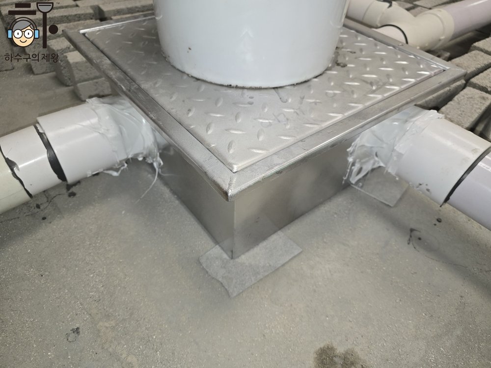 식당 주방 배수구 하중 보강 및 구조 설계 시공