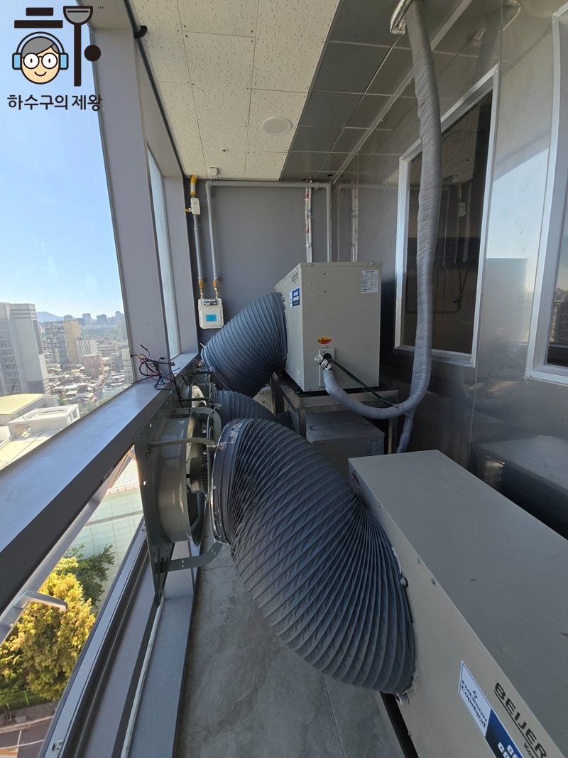 송파구 방이동 해썹 식당 환기 설비 설치
