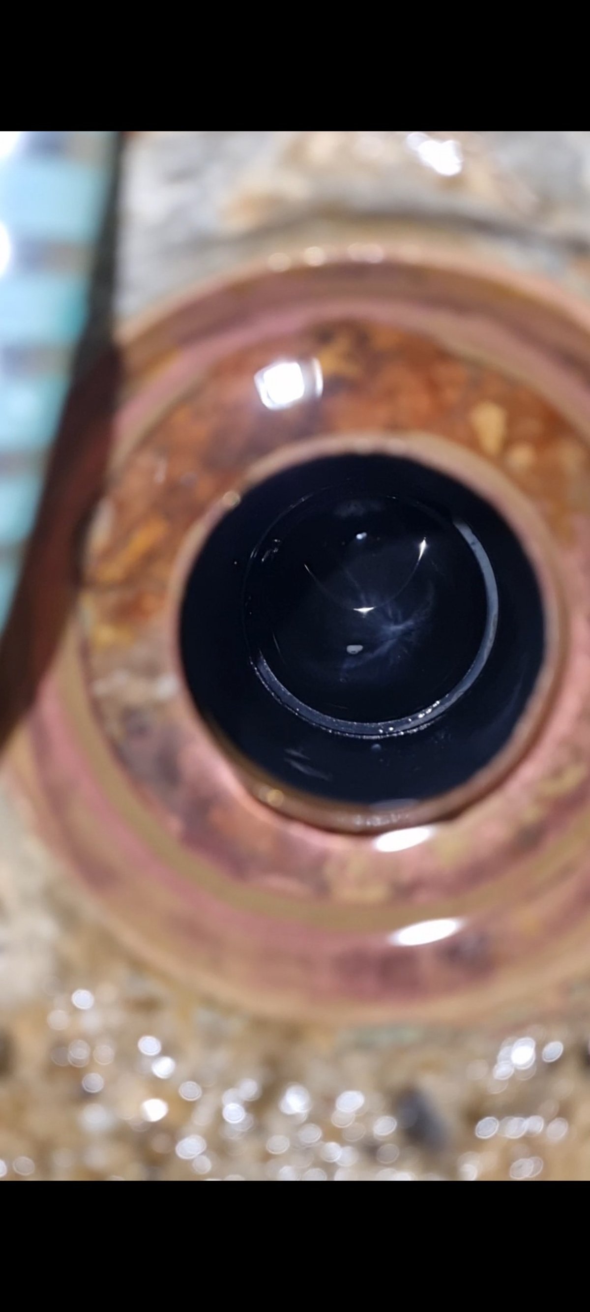 일산 아파트 화장실 하수구 내시경 청소 완료 후 깨끗하게 뚫린 배관 내부 모습