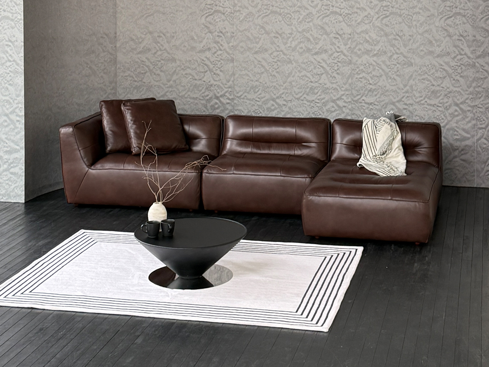 BLOCK 4-SEATER SOFA