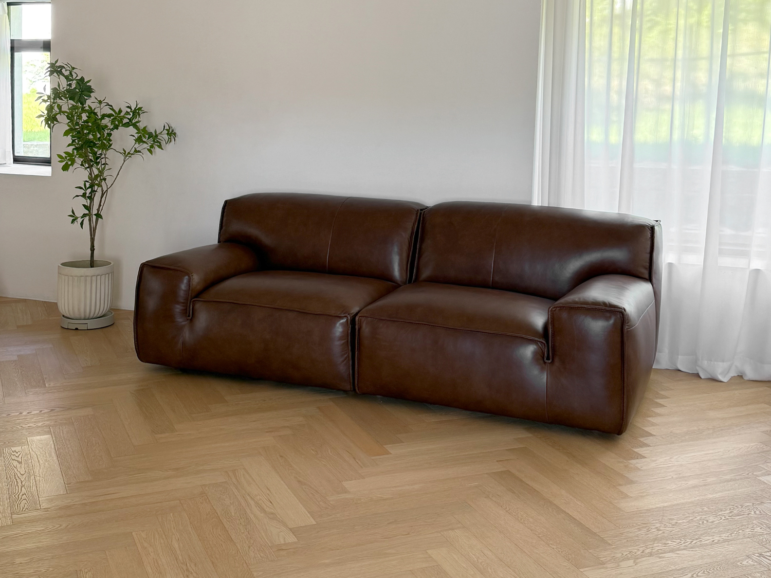 PUDGY 3.5-SEATER SOFA