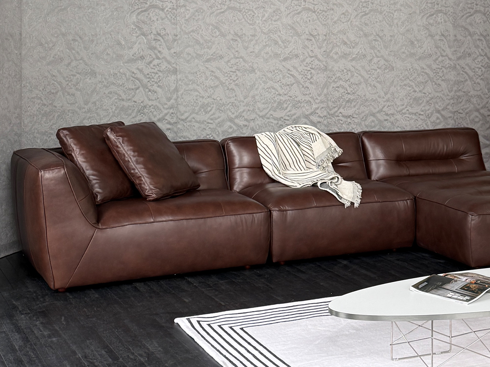 BLOCK 4-SEATER SOFA
