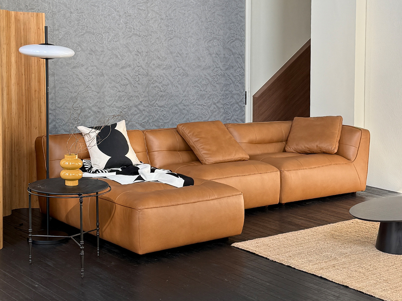BLOCK 4-SEATER SOFA