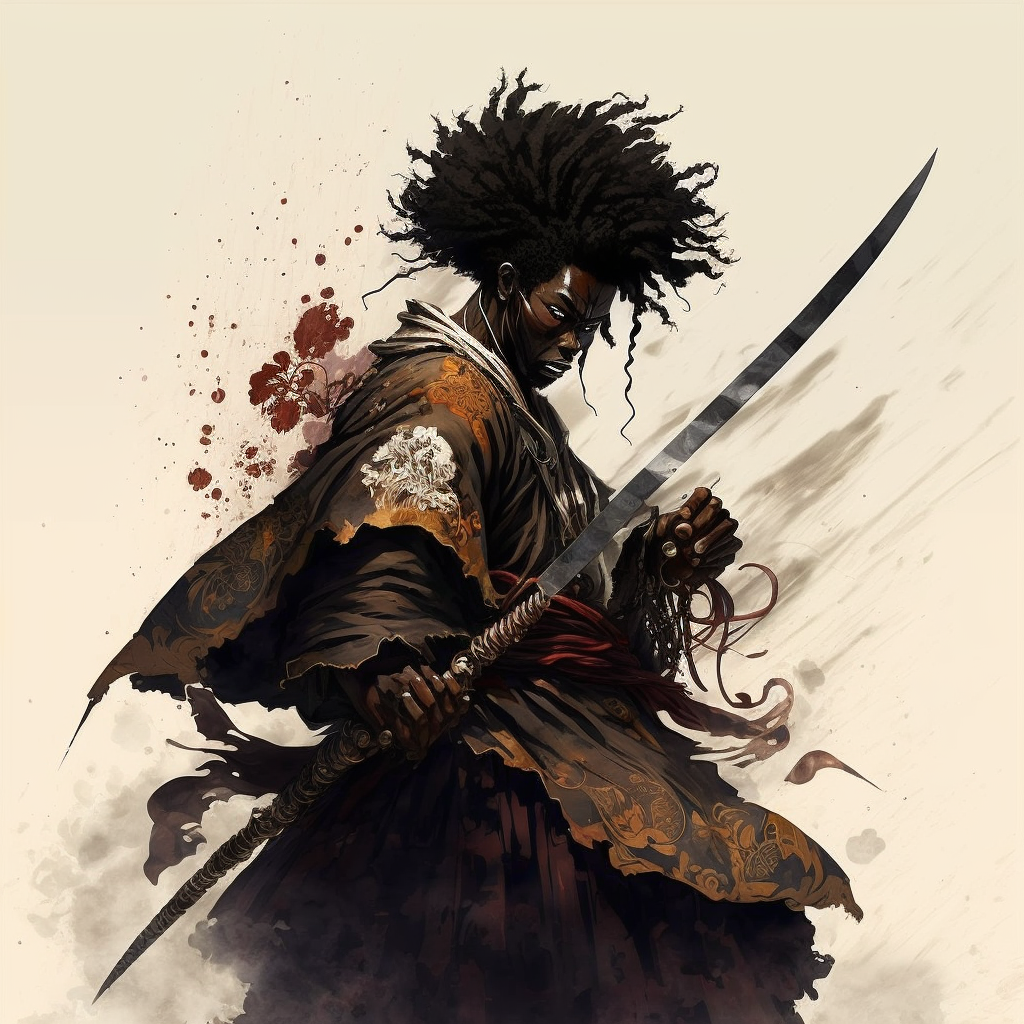 Pin by Ganesha Arte on anime  Afro samurai, Samurai art, Sci fi