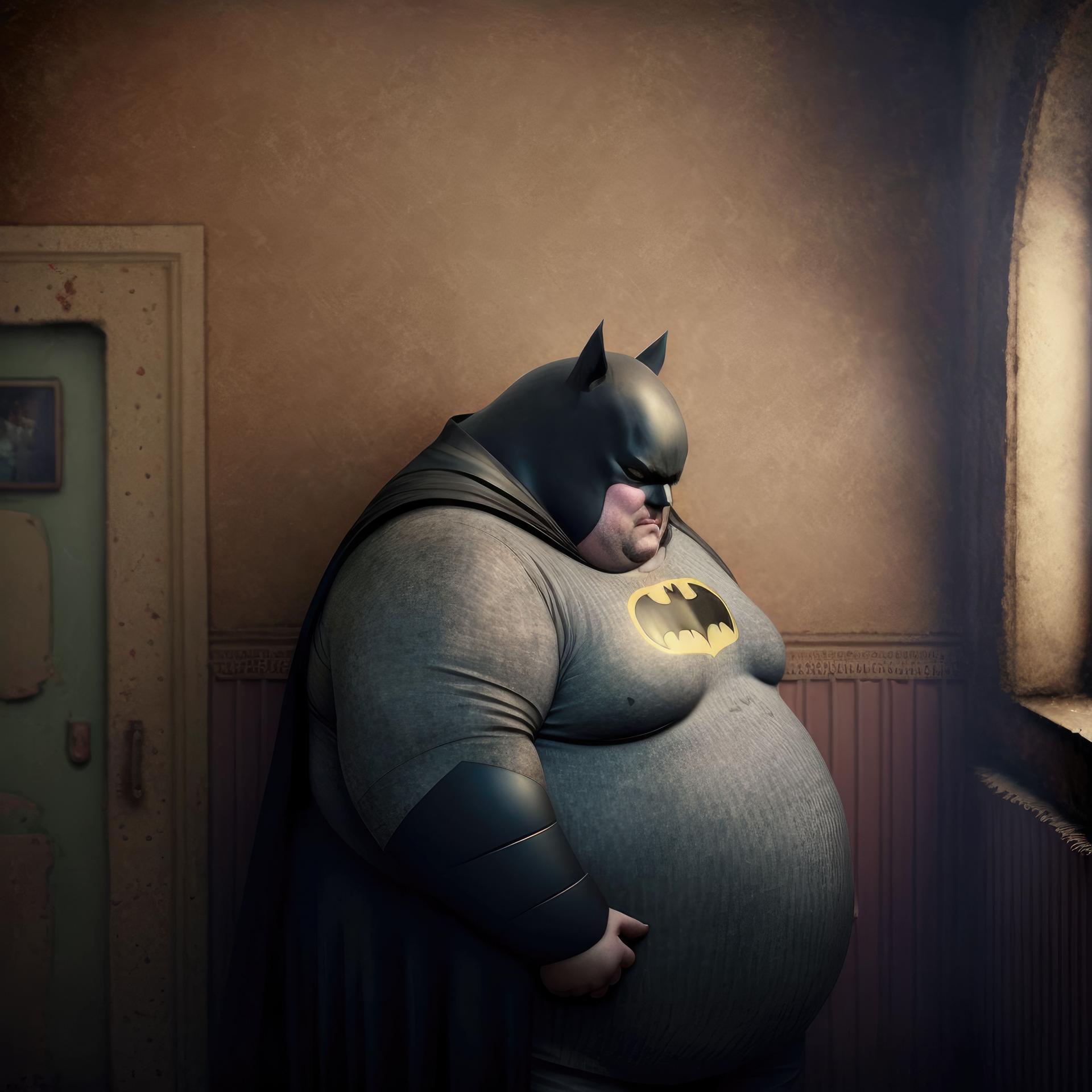 Fat Batman | 6K : Bandy Garnet