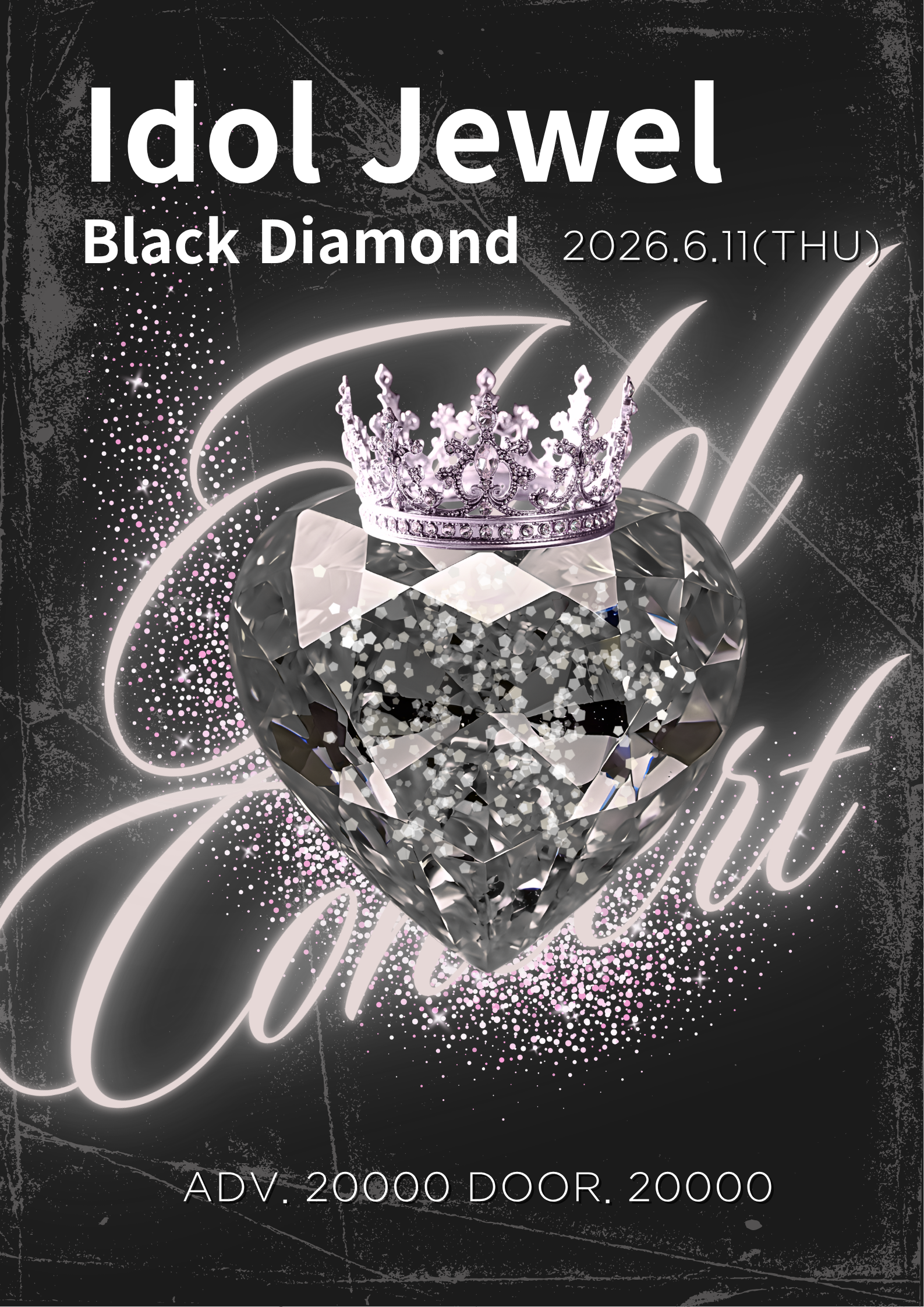 [Idol Jewel Black Diamond]