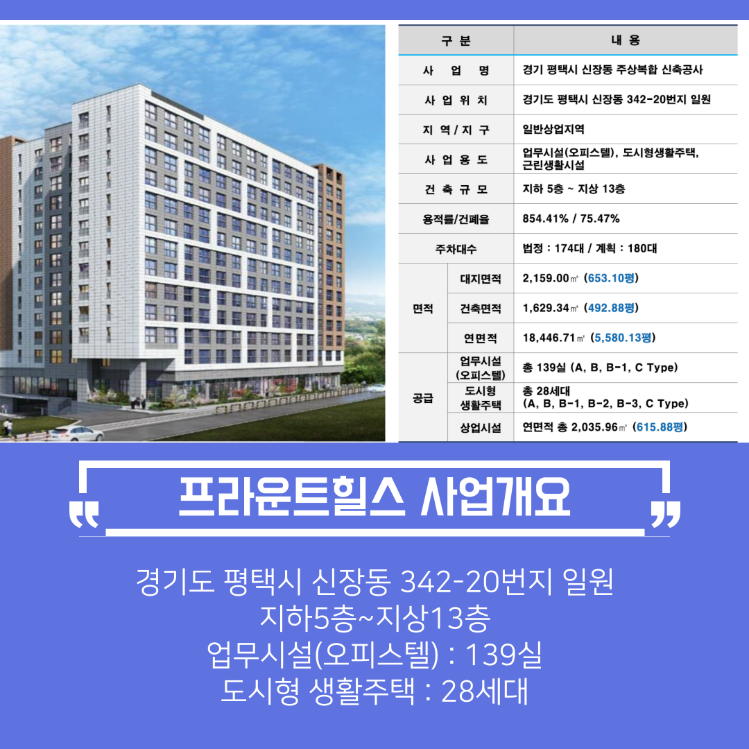 프라운트힐스 사업개요