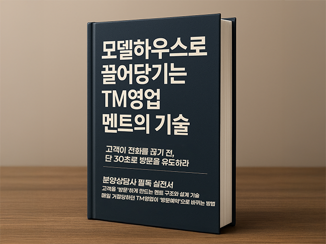 모델하우스로 끌어당기는 TM영업 멘트의 기술