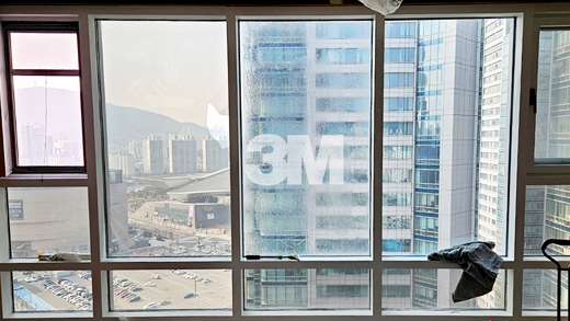 3M 건축용 윈도우필름 시공 전