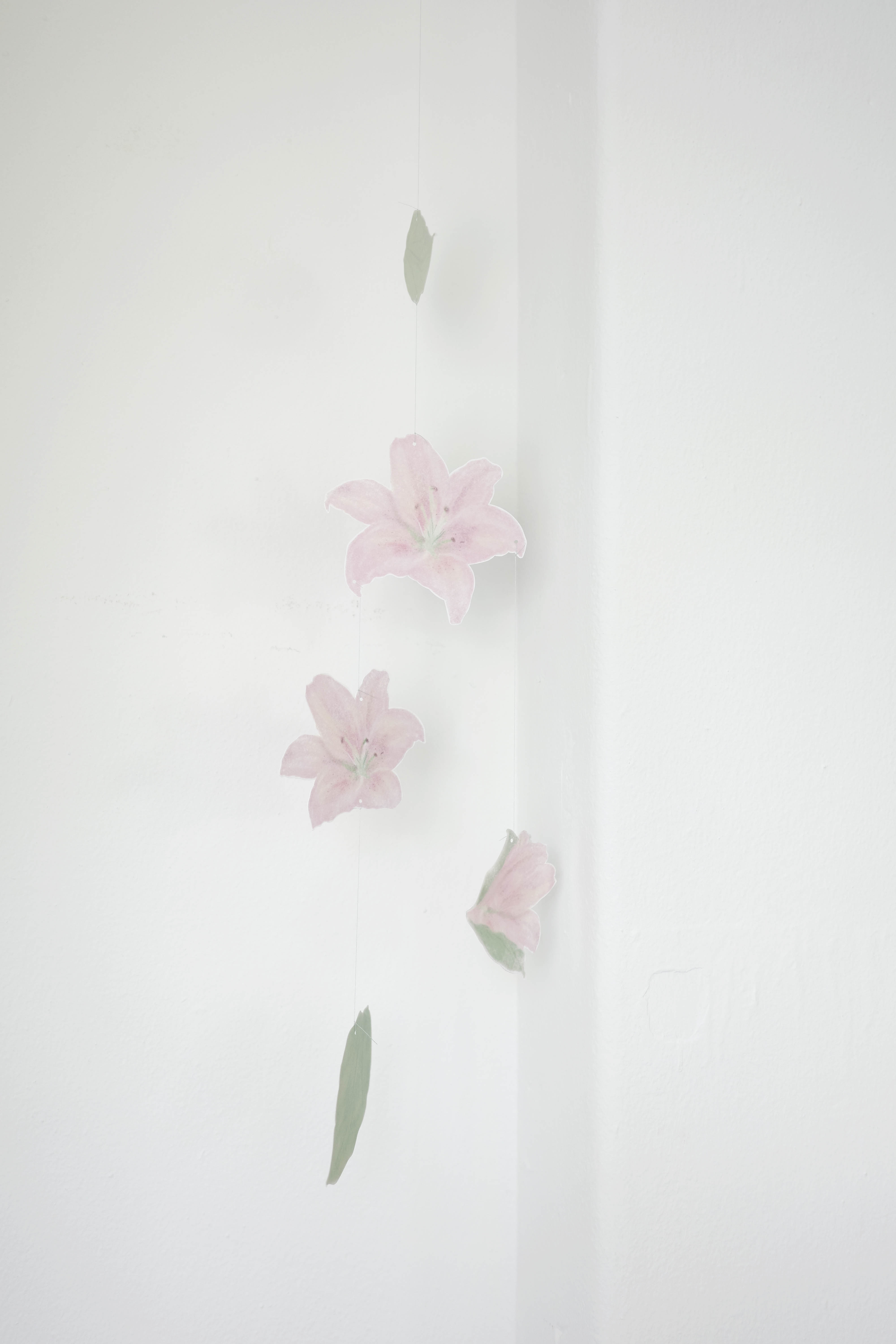 꽃과 잎 모빌 Paper Mobile