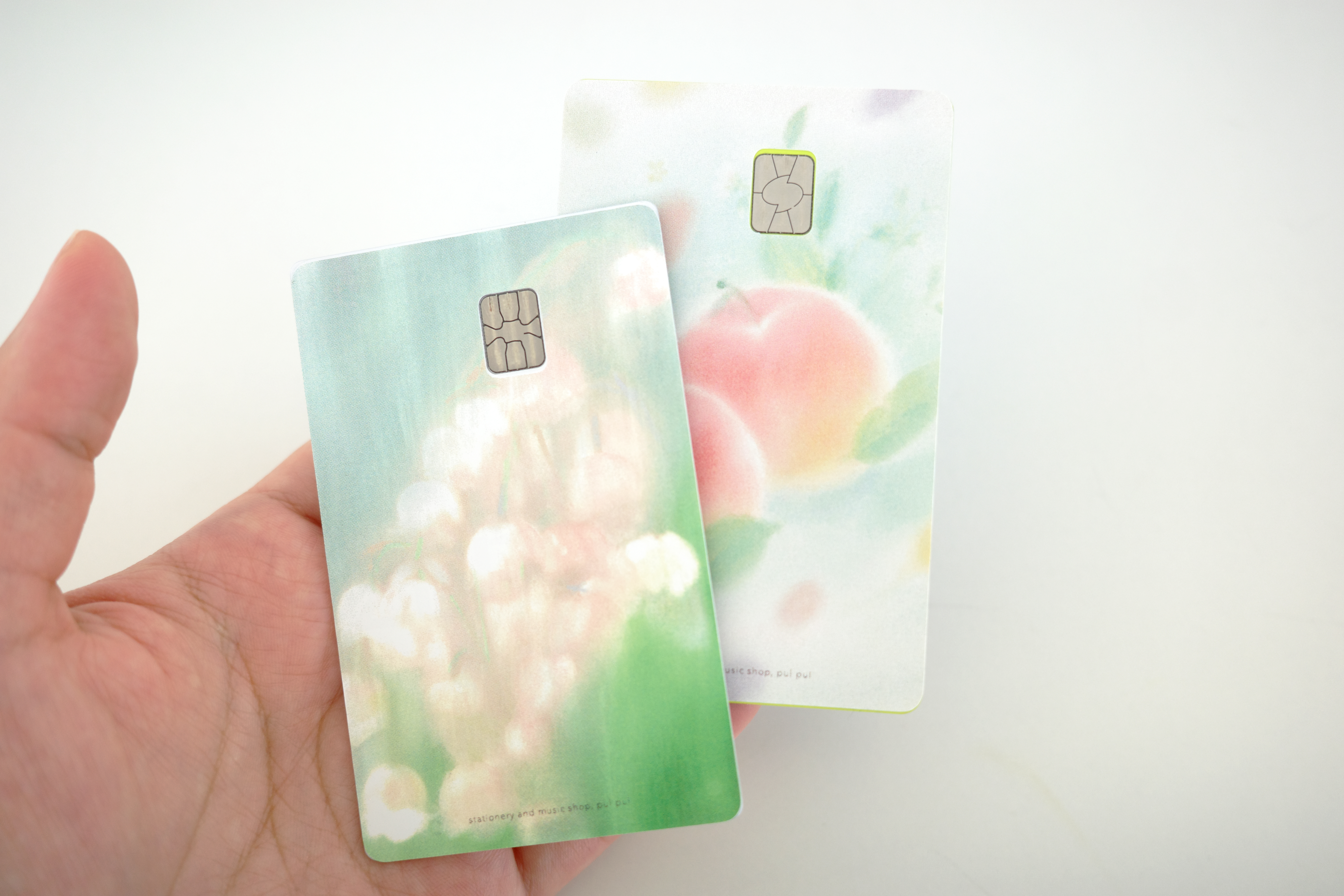 pul pul summer card stickers