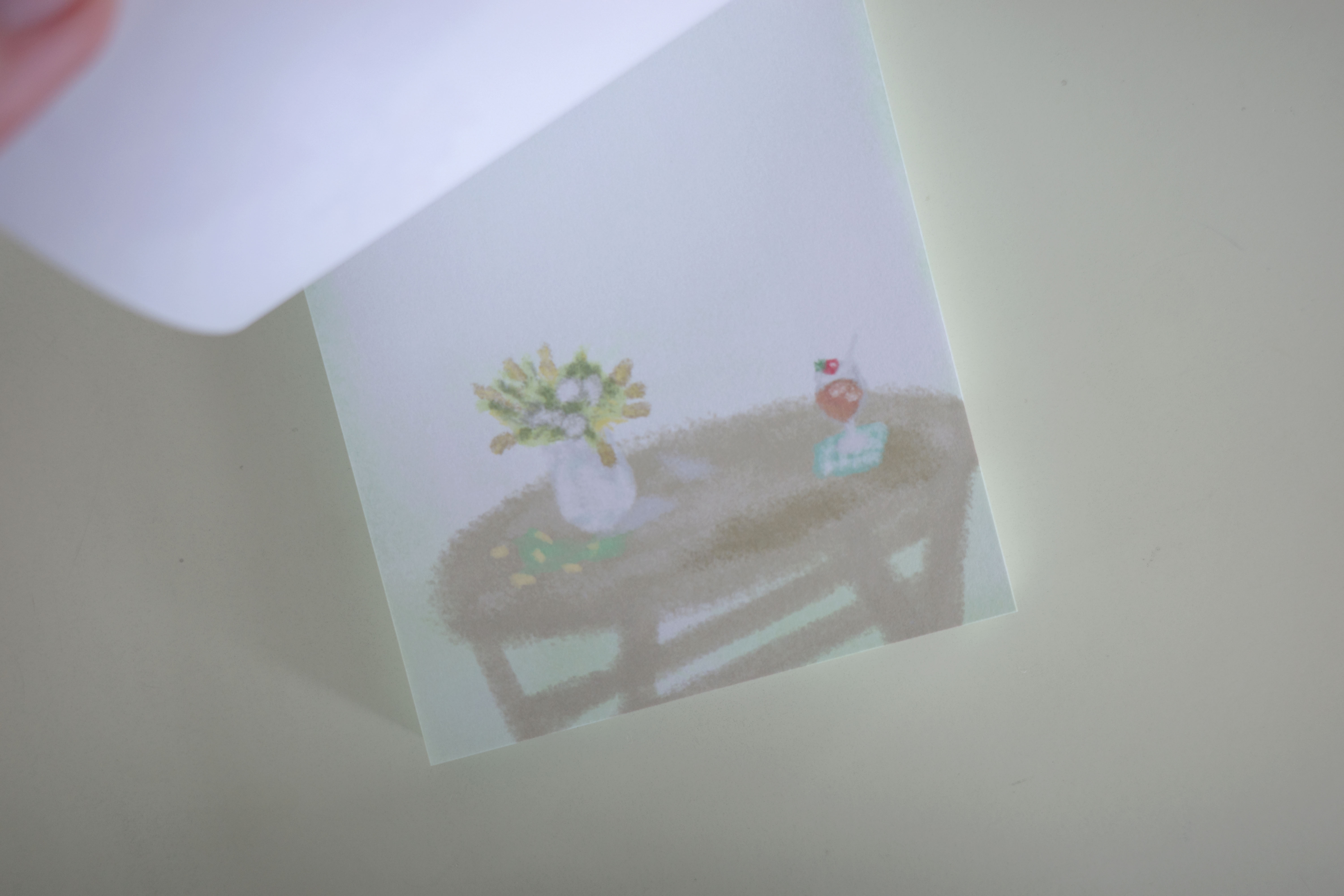 여름 책상 memo
