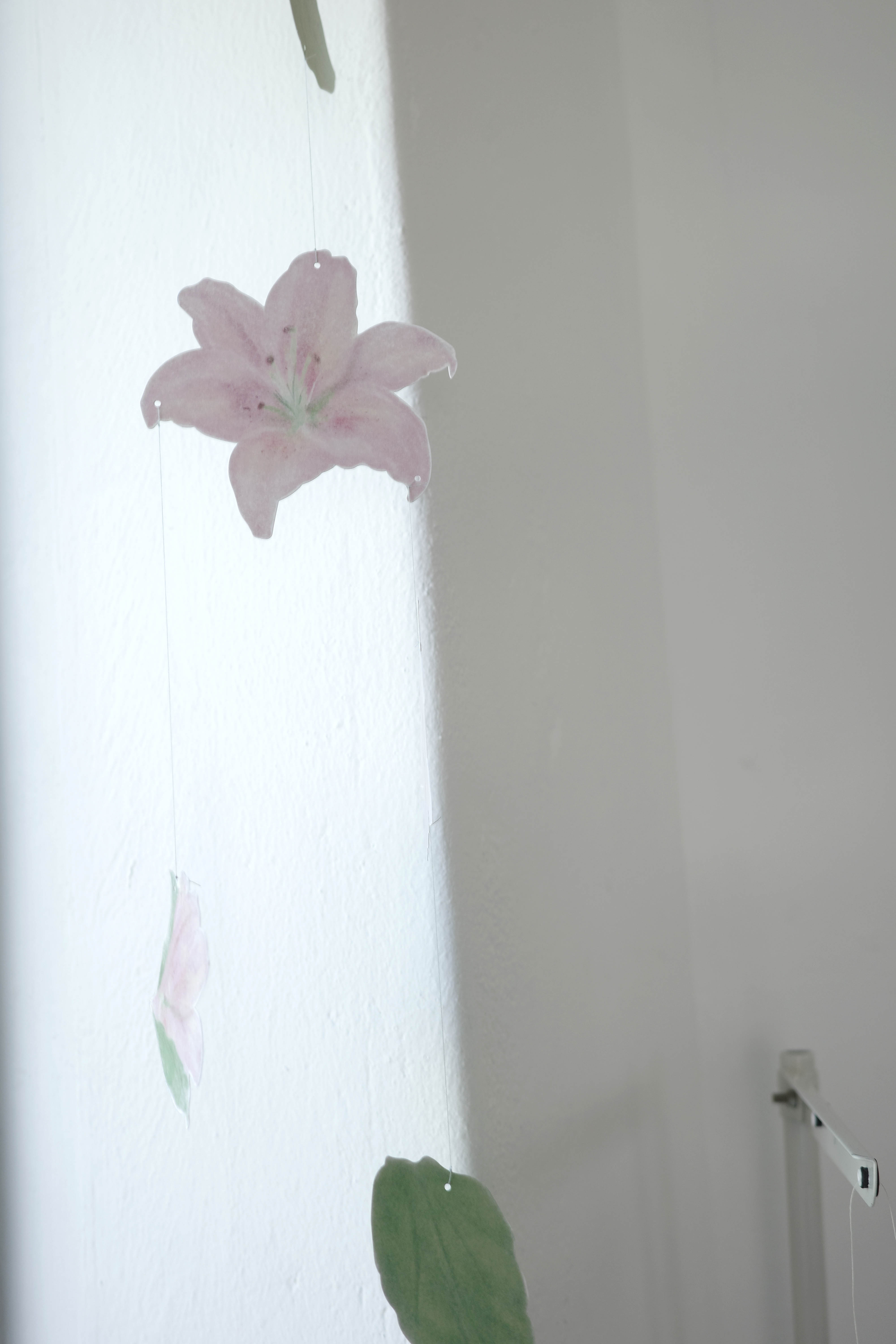 꽃과 잎 모빌 Paper Mobile