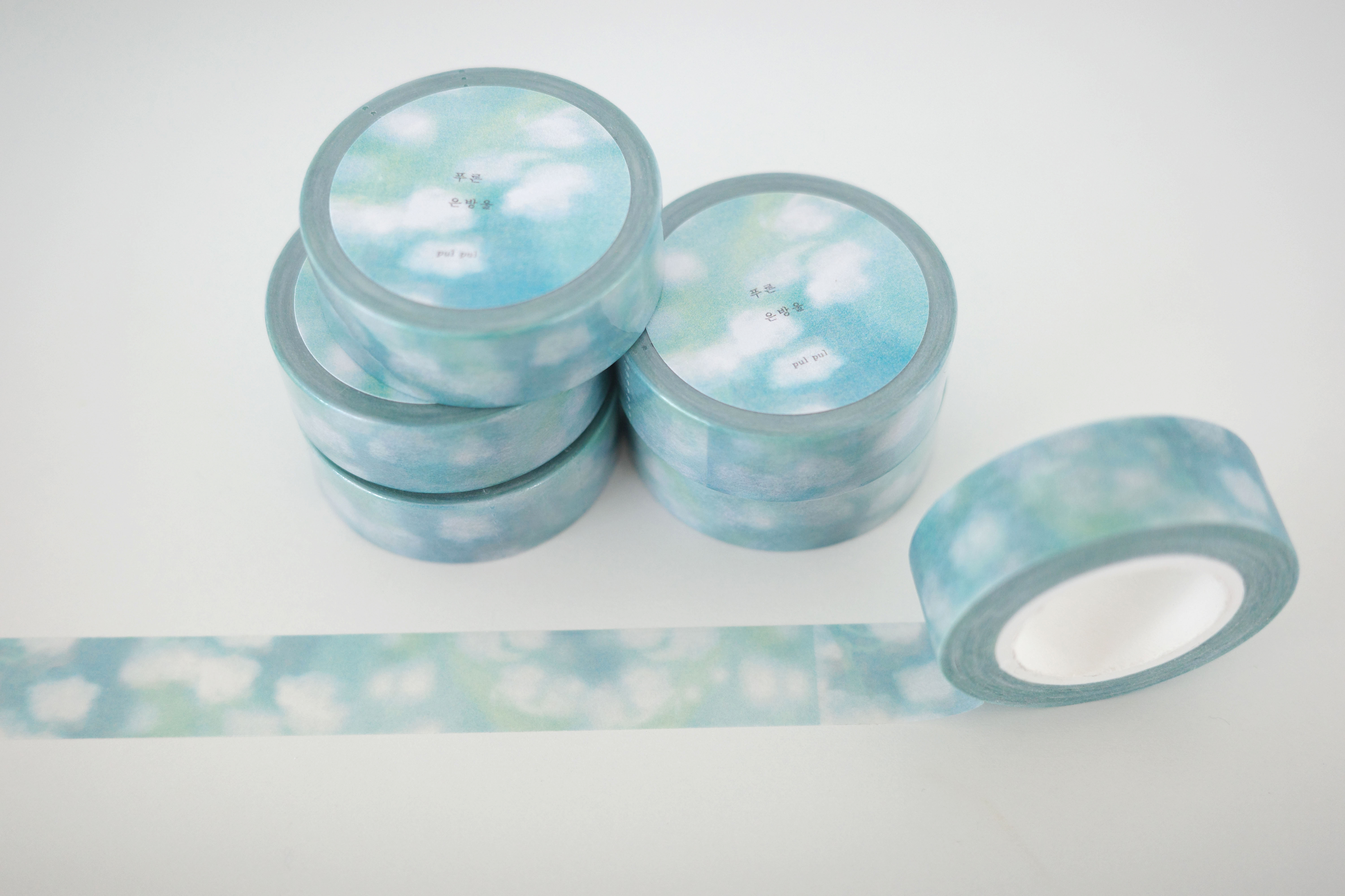 푸른 은방울 masking tape