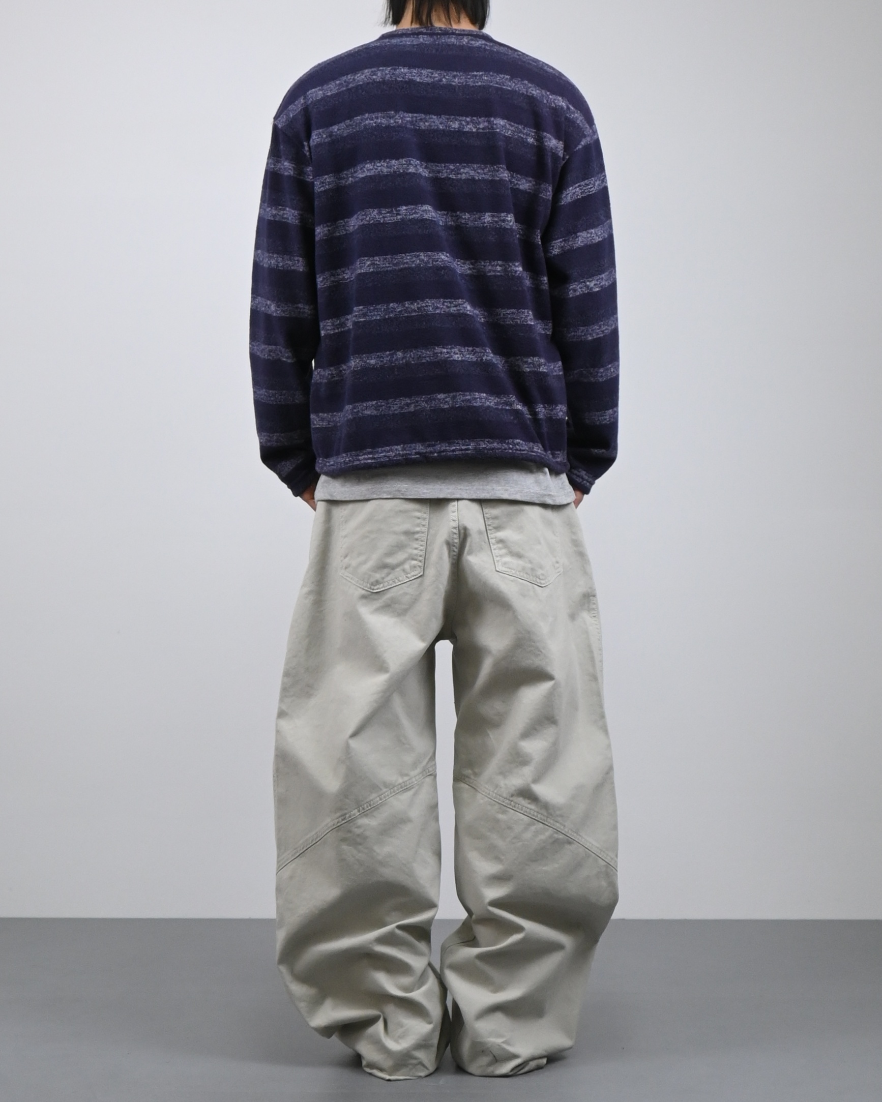 ash stripe knit