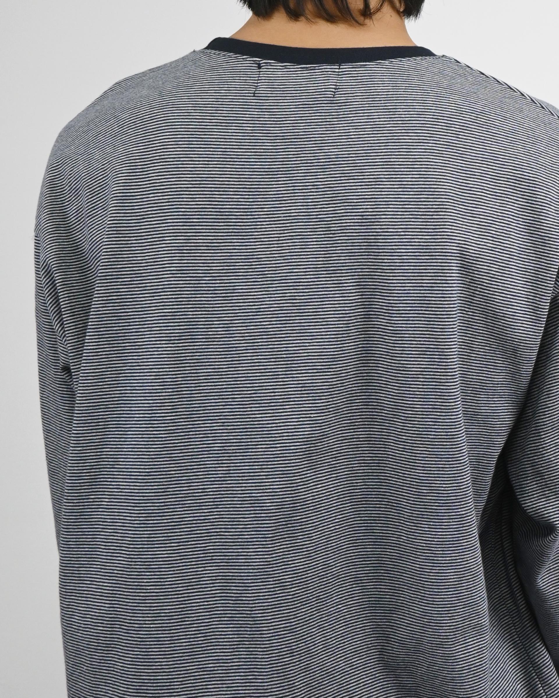 calm stripe warmer long sleeve