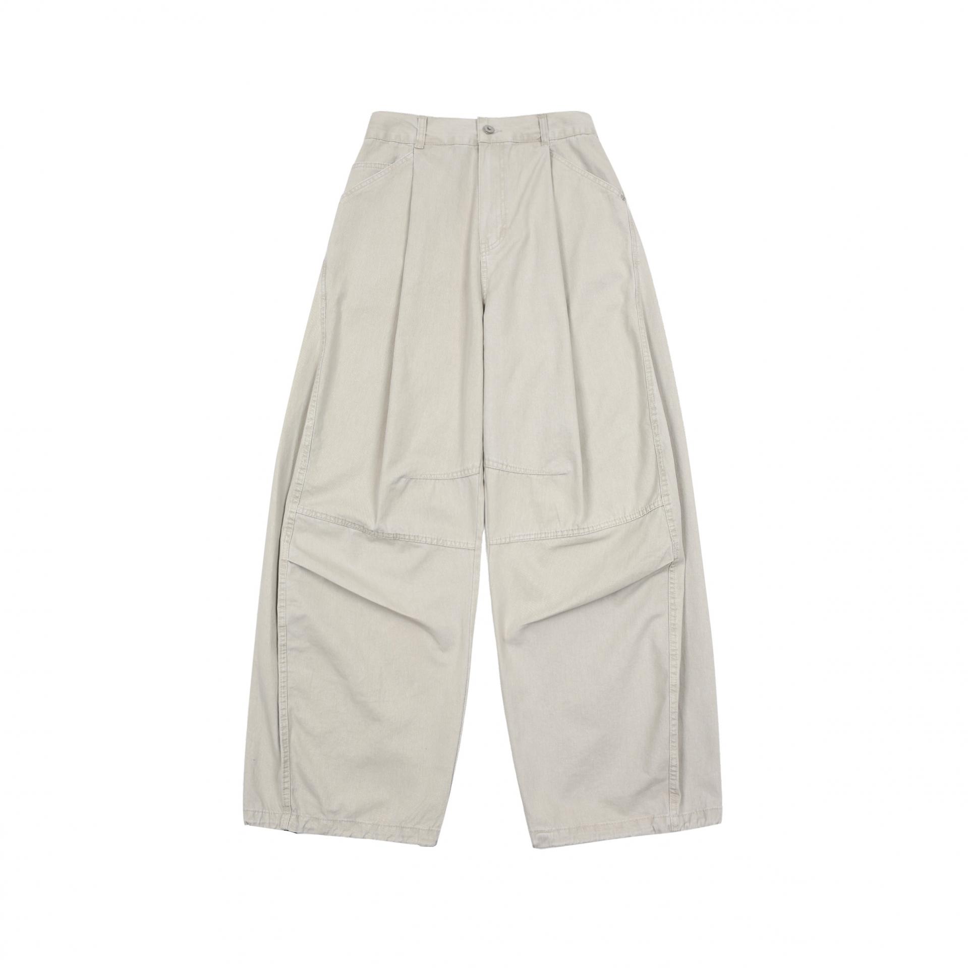 volumetric balloon cotton pants