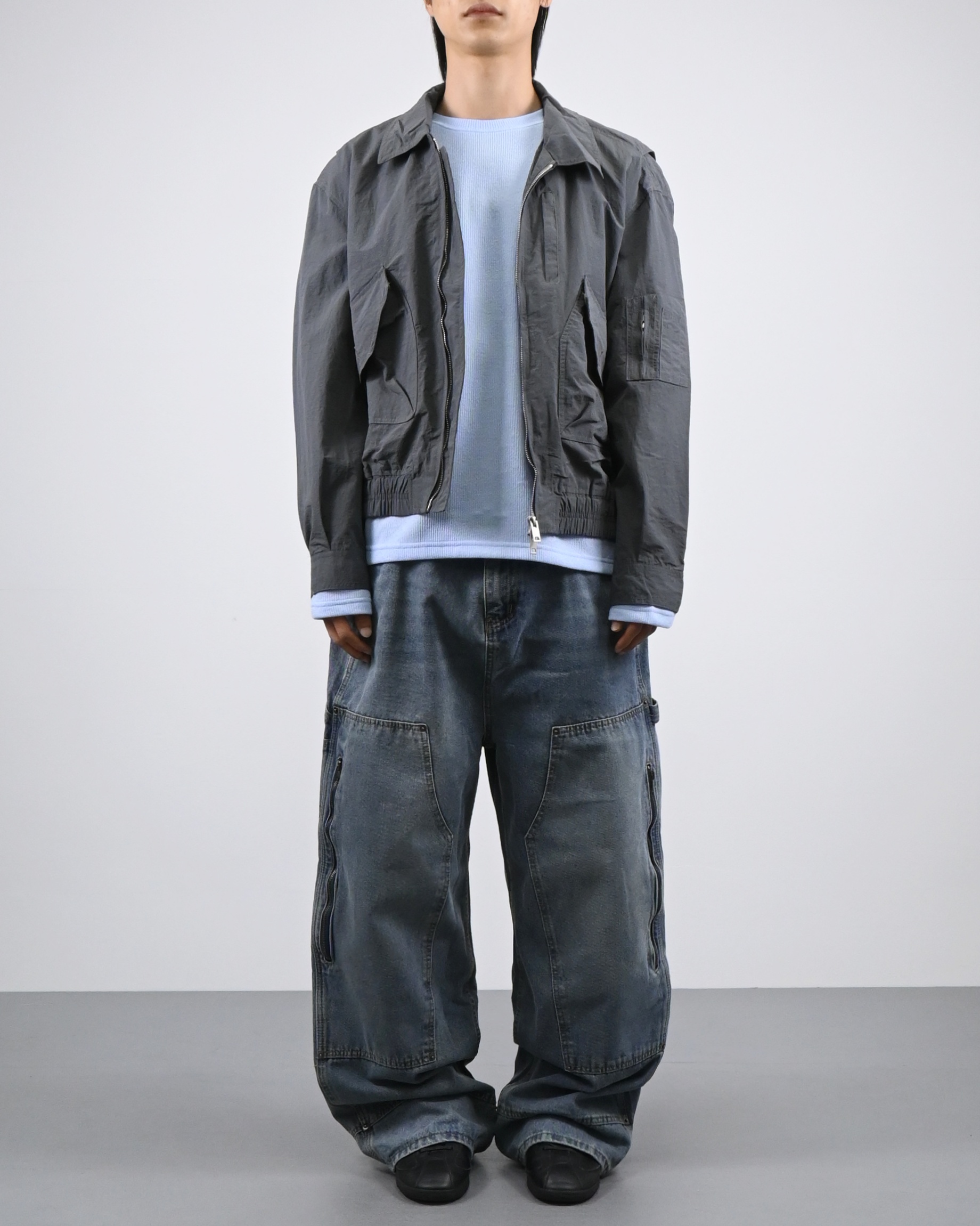 ma-1 collar jacket
