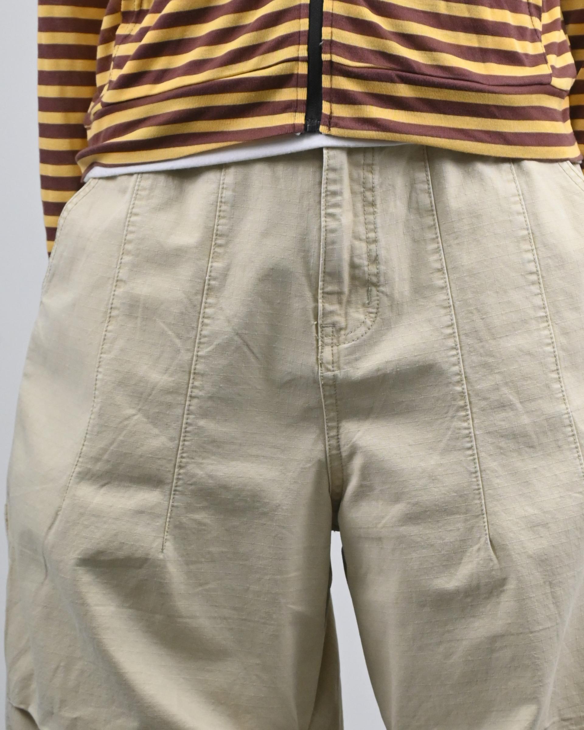 lip stop dining parasuit cotton pants