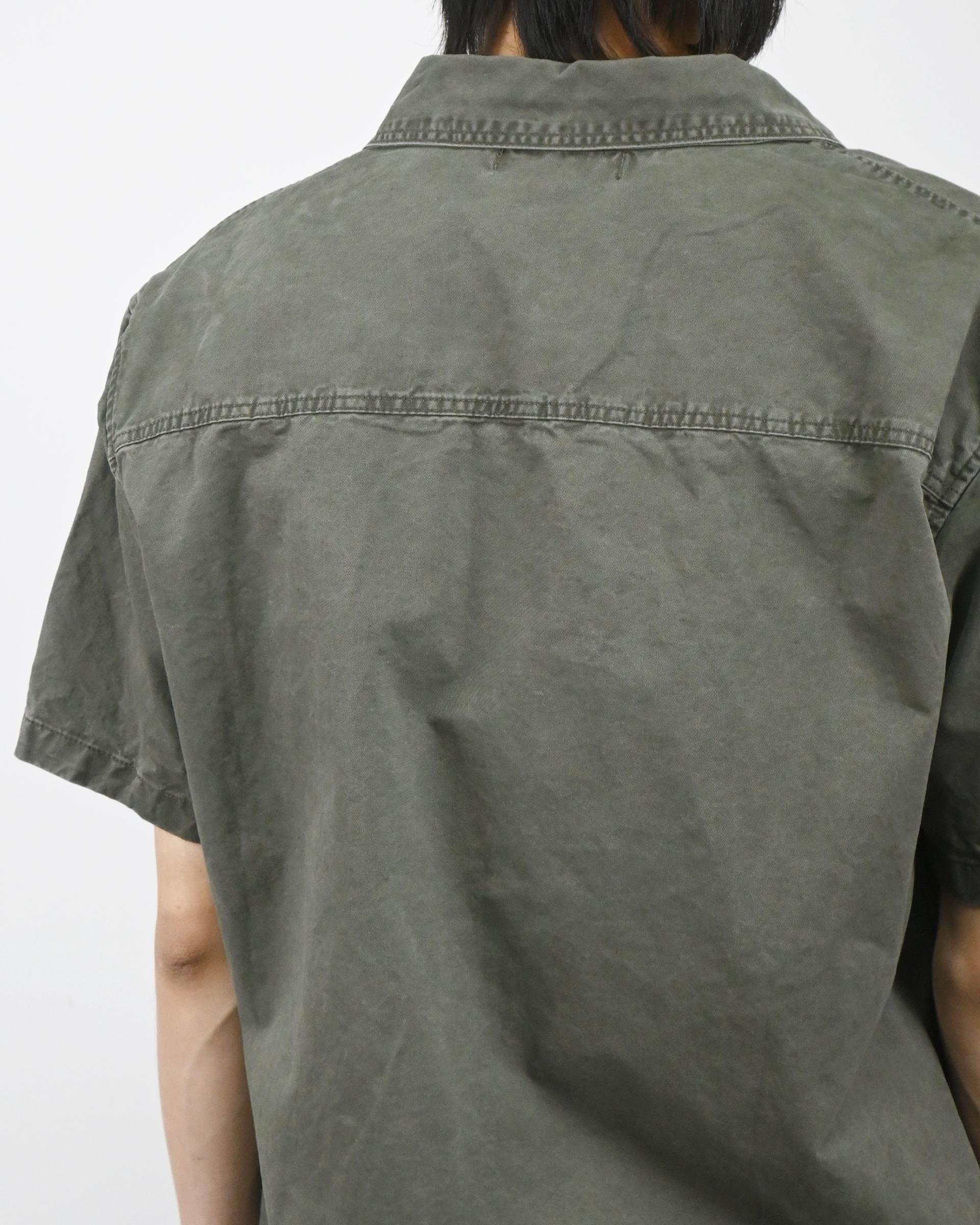 crop ding cotton half shirt