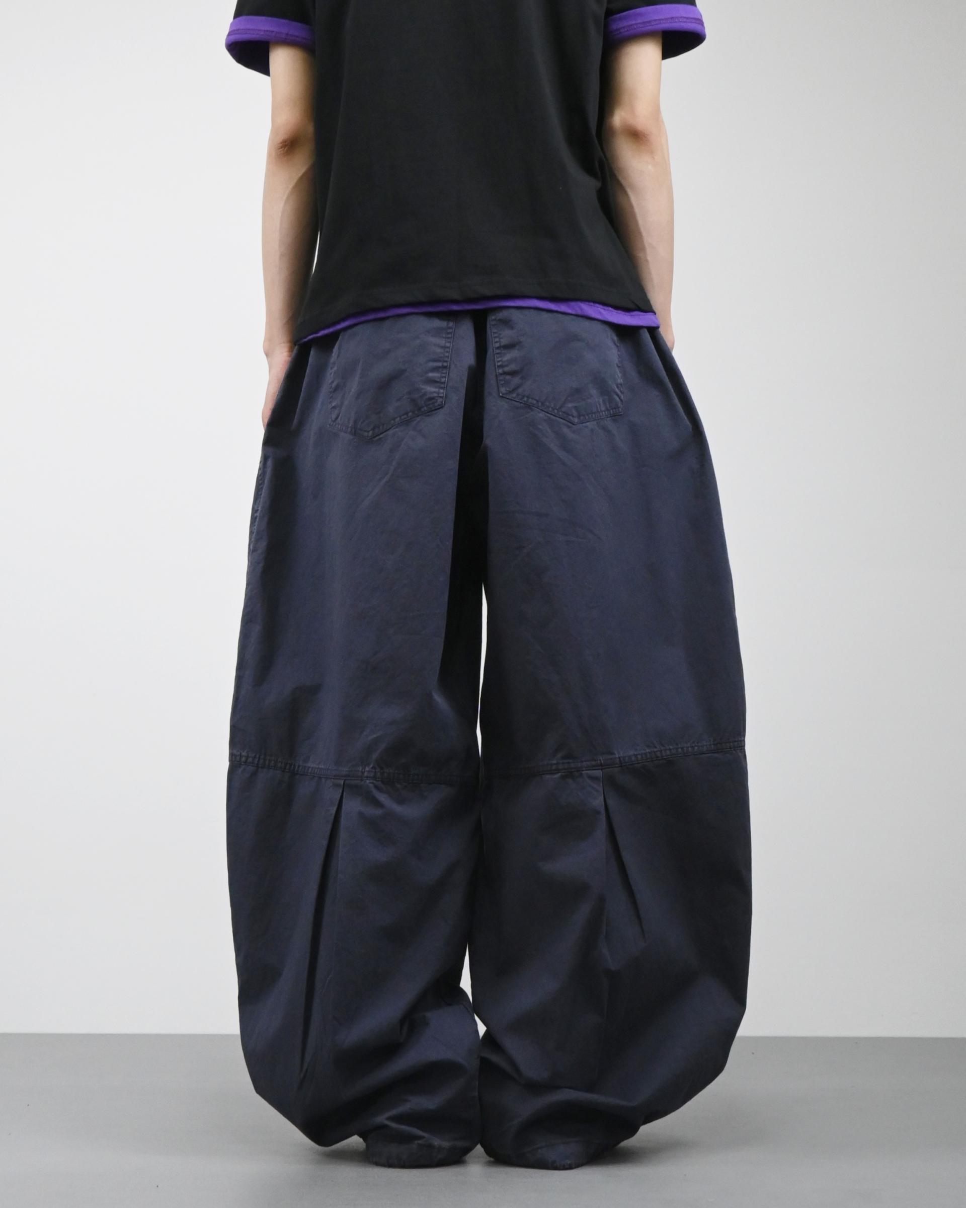double fit balloon cotton pants