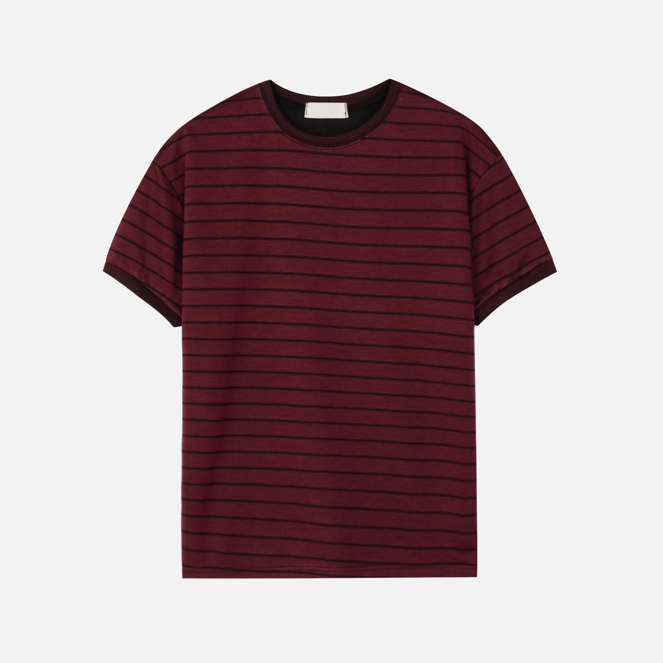 stripe ringer half t-shirt