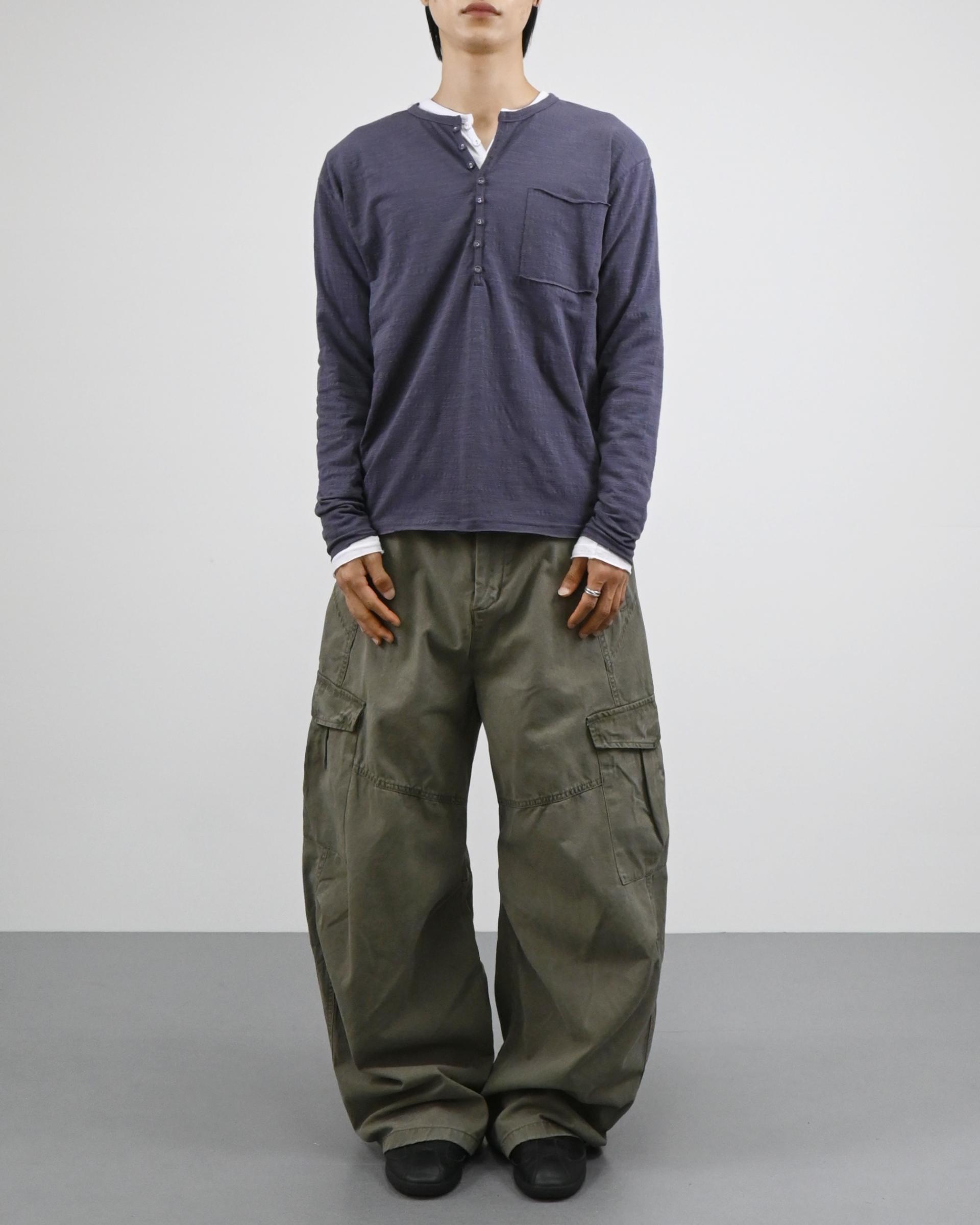 neon invision curved cotton pants