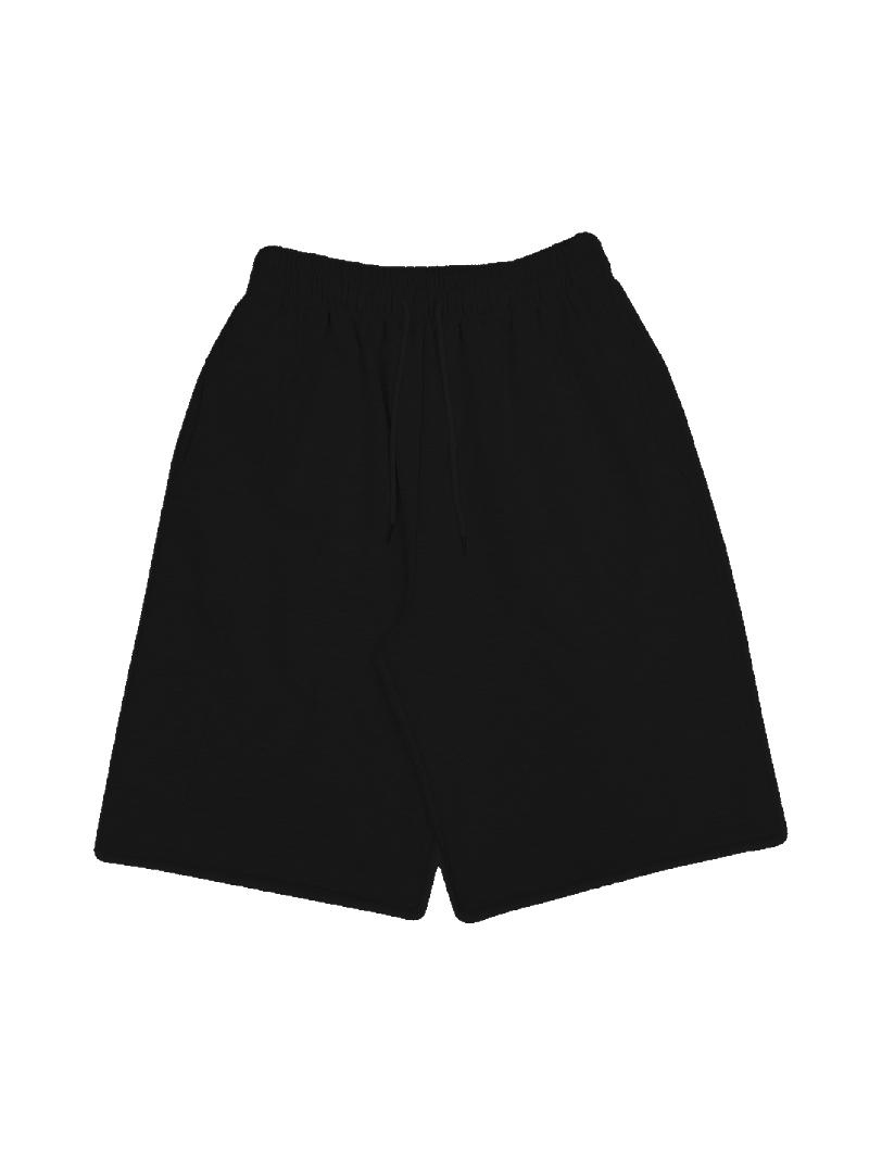 line bermuda sweatpants