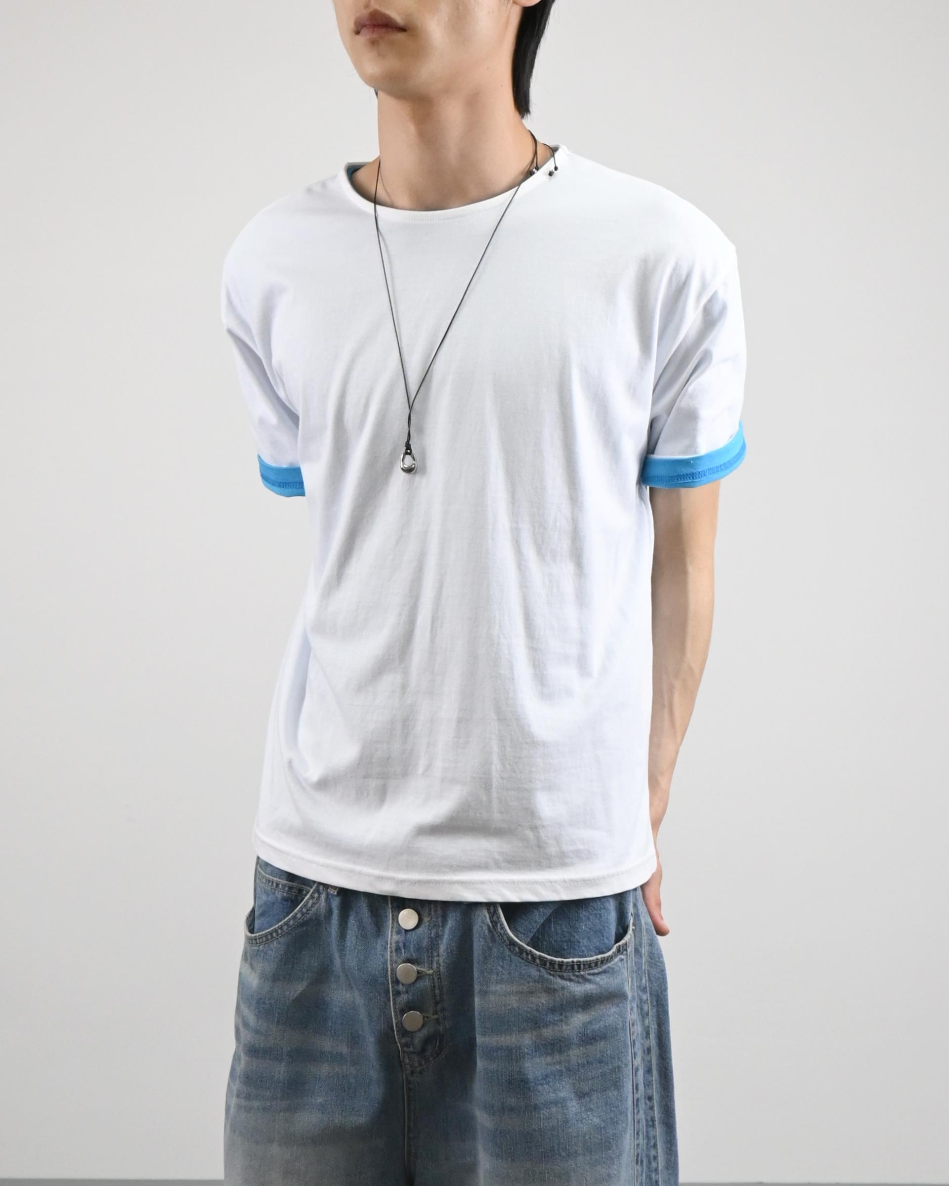 fruits u-neck half t-shirt