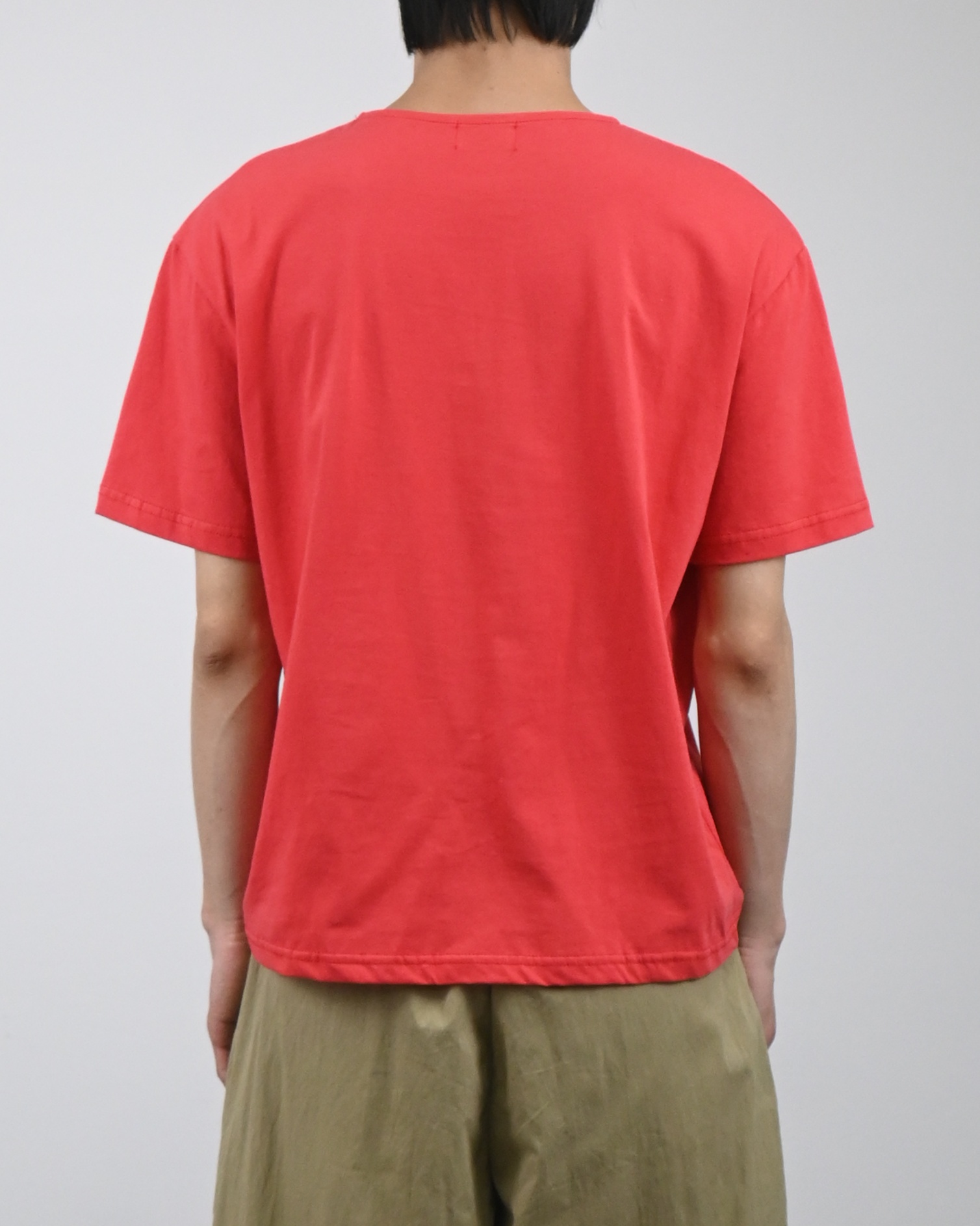 fruits u-neck half t-shirt