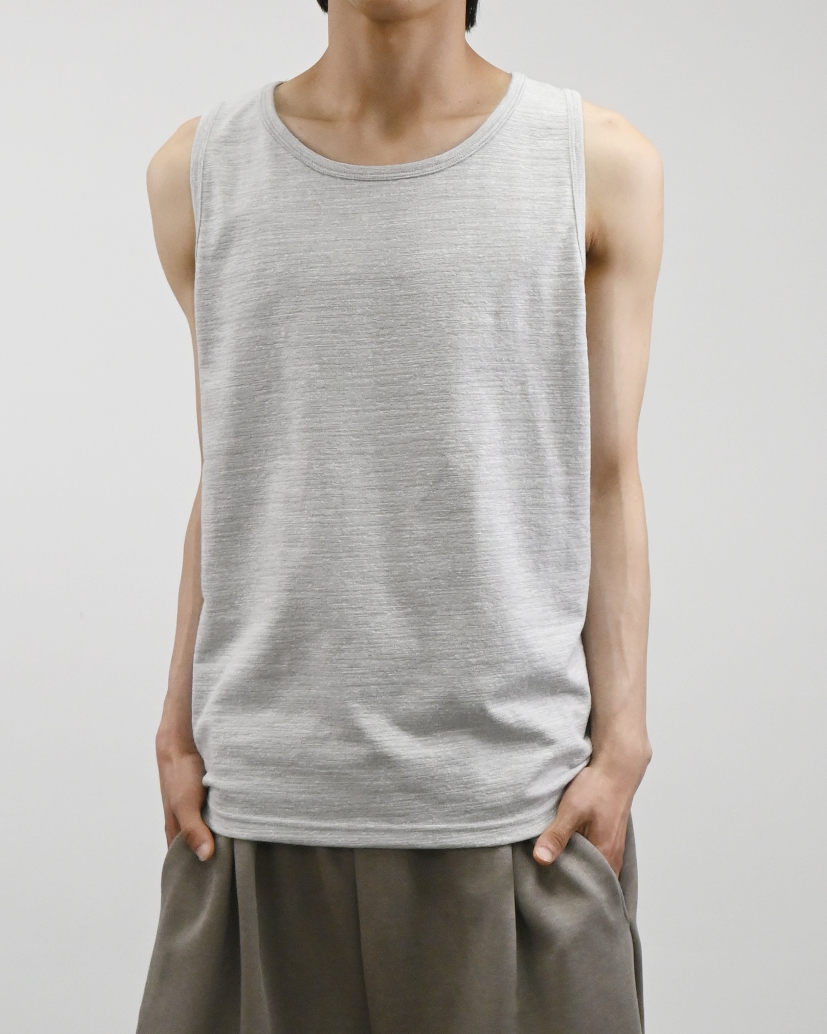 slub generous vest