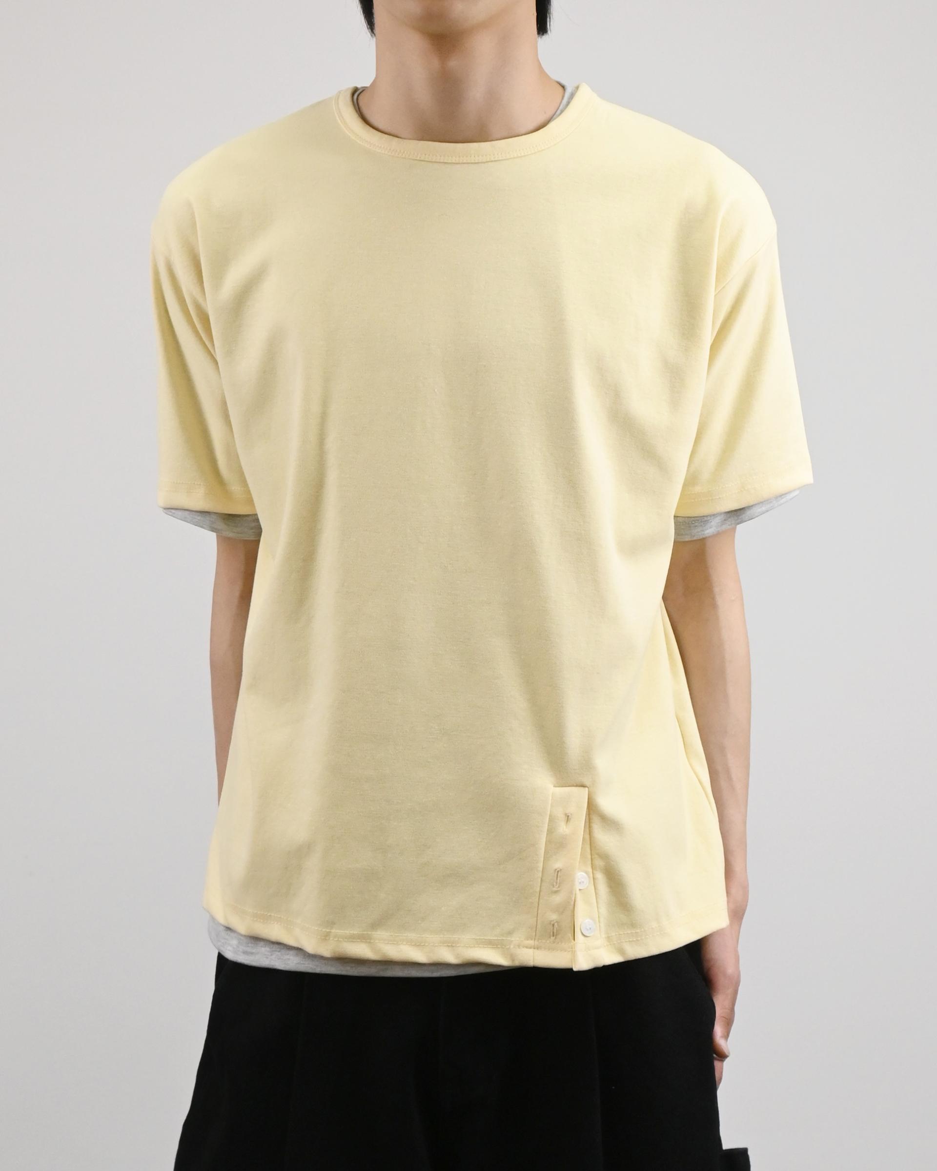 under snap half-t-shirt