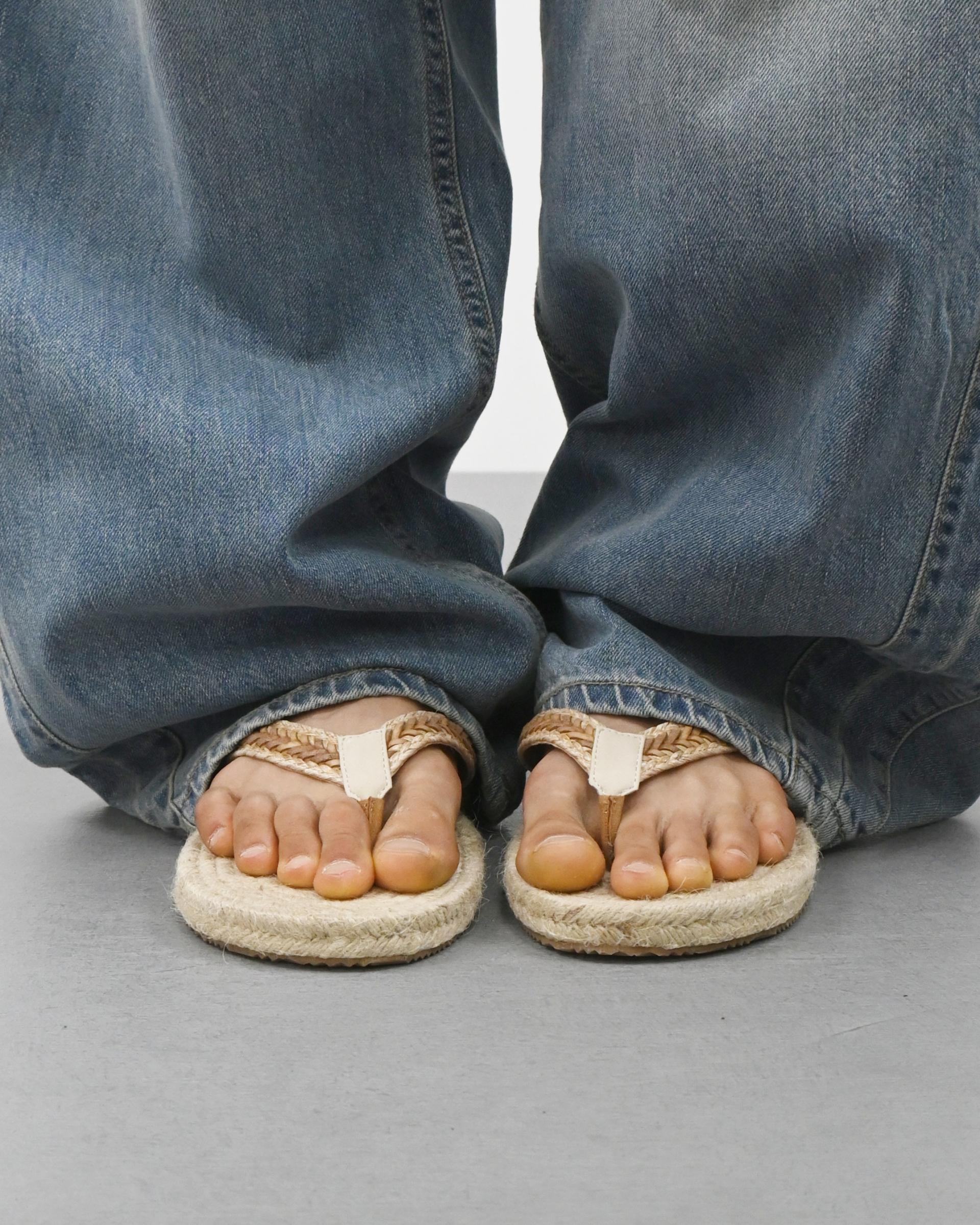 espadrille flip flops