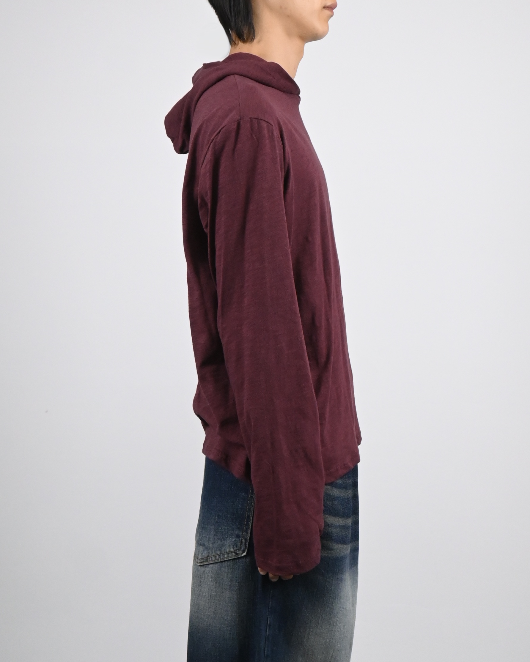 slub pocket warmer hoodie