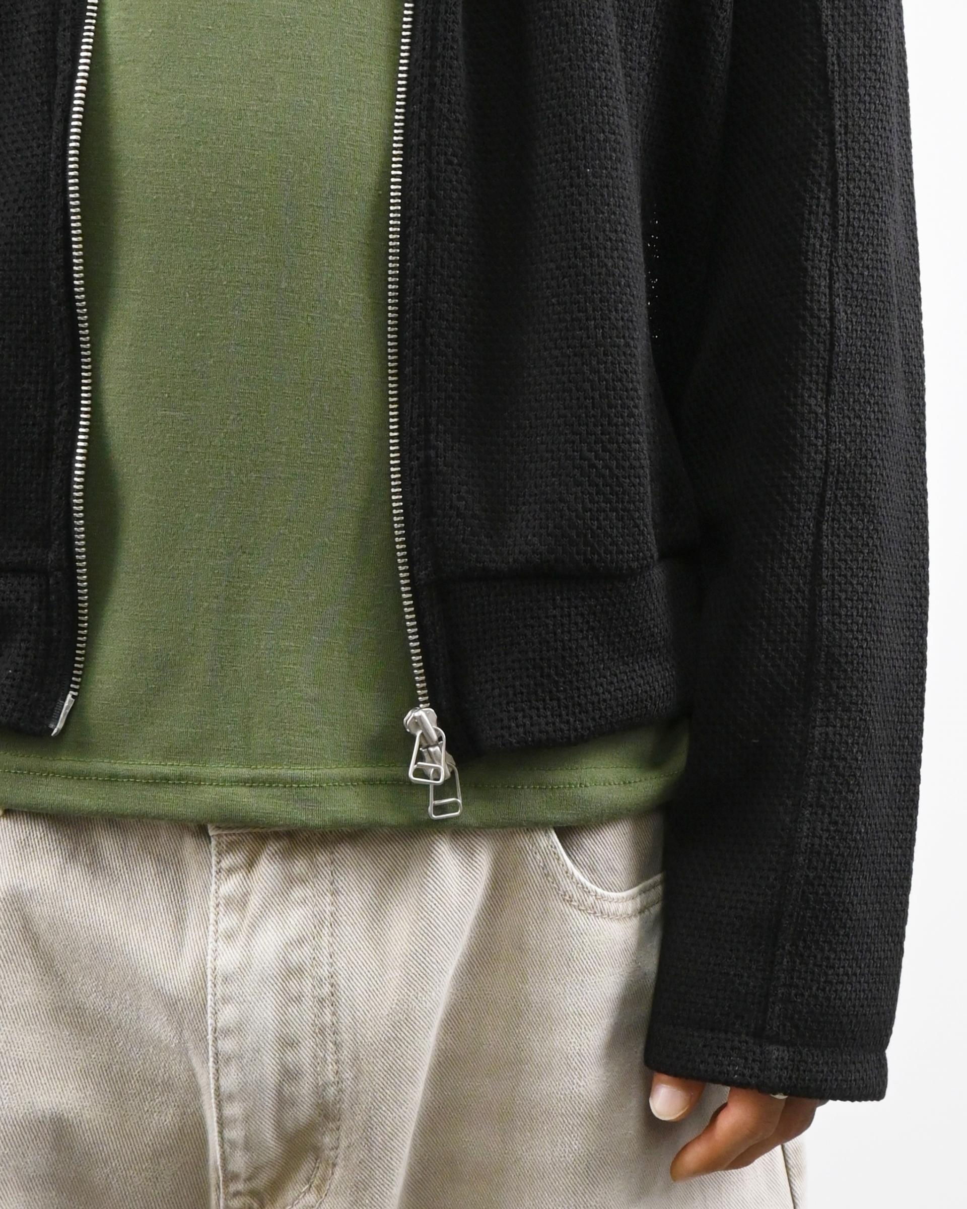 knit rider jacket