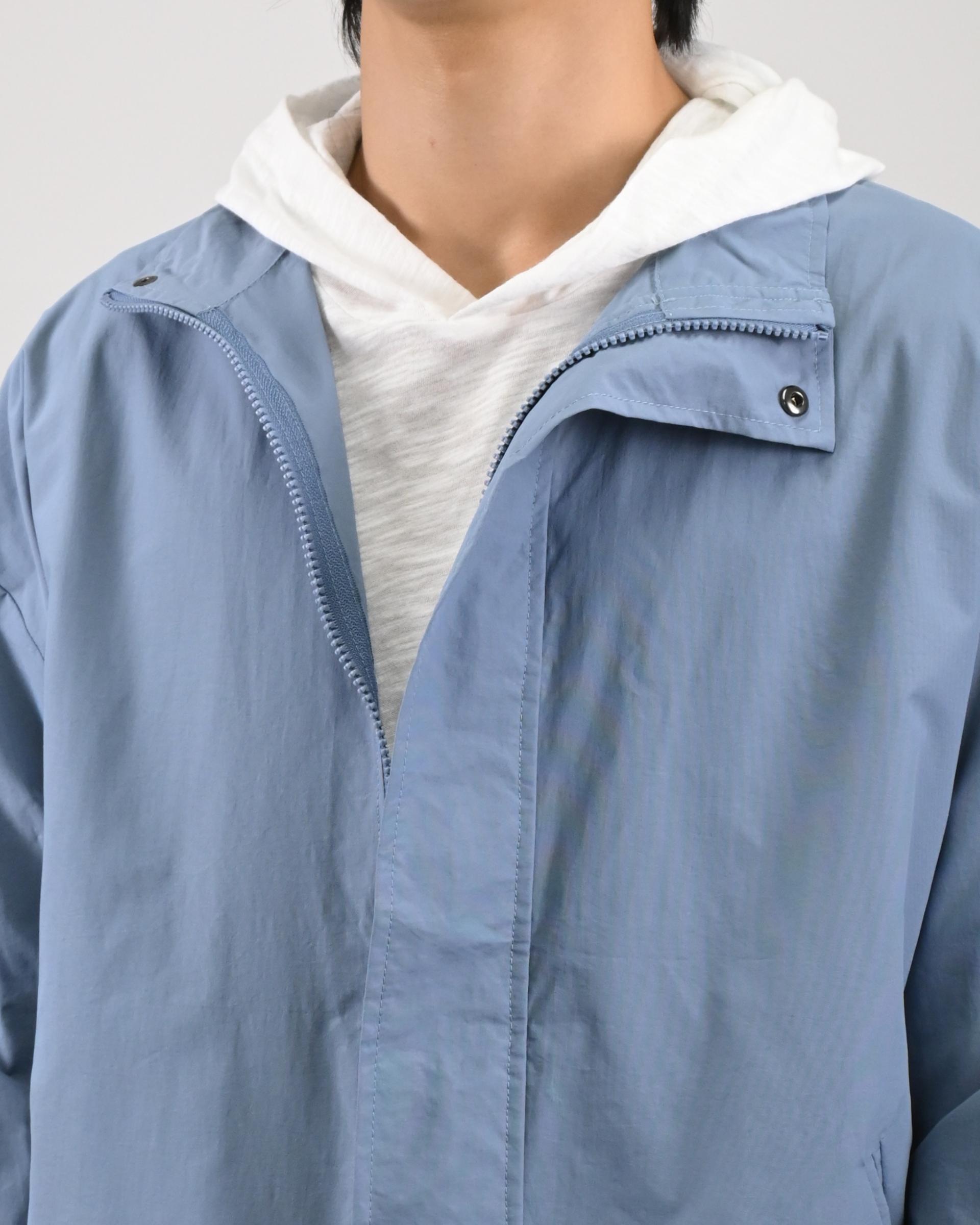 high neck windbreaker