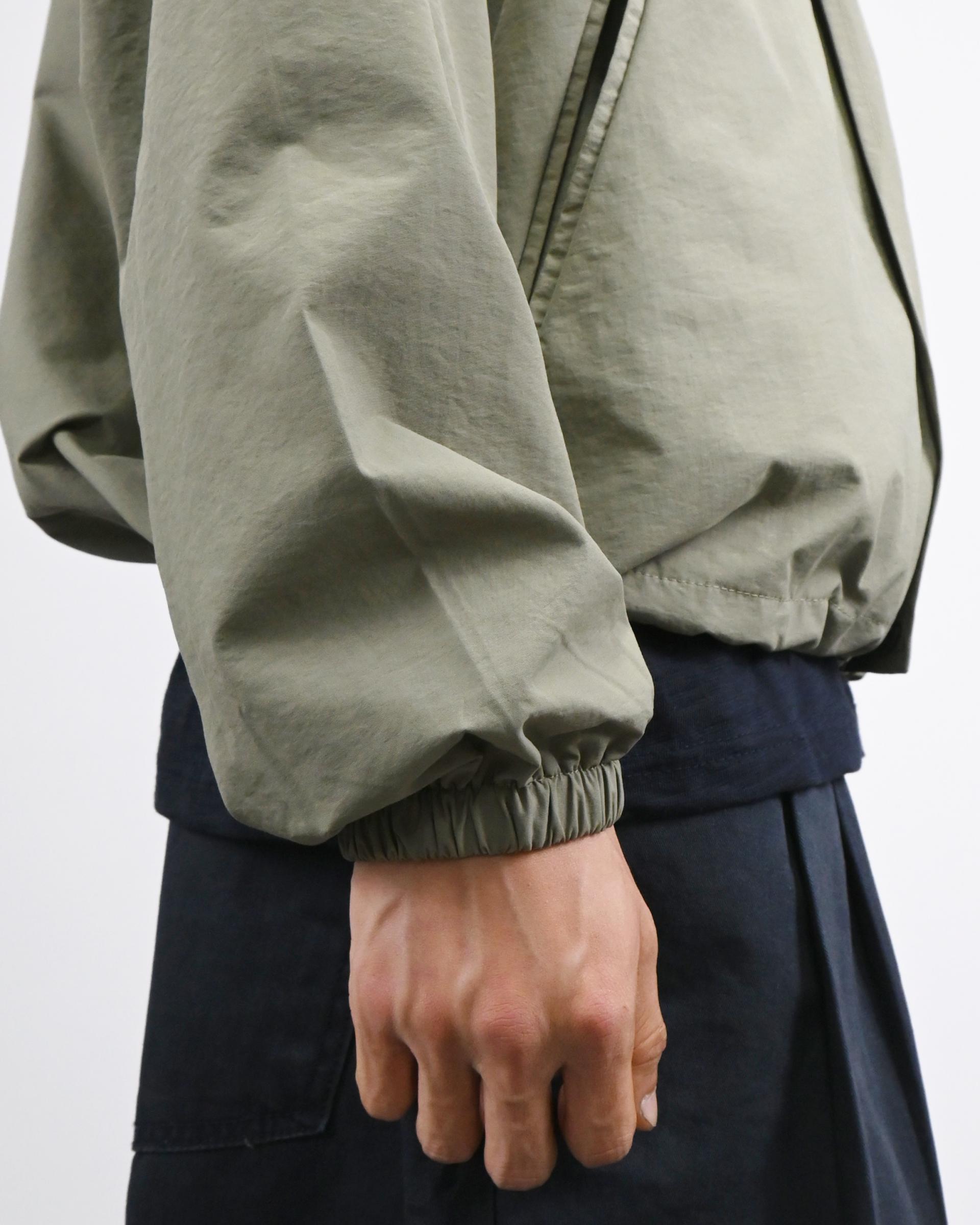 high neck windbreaker