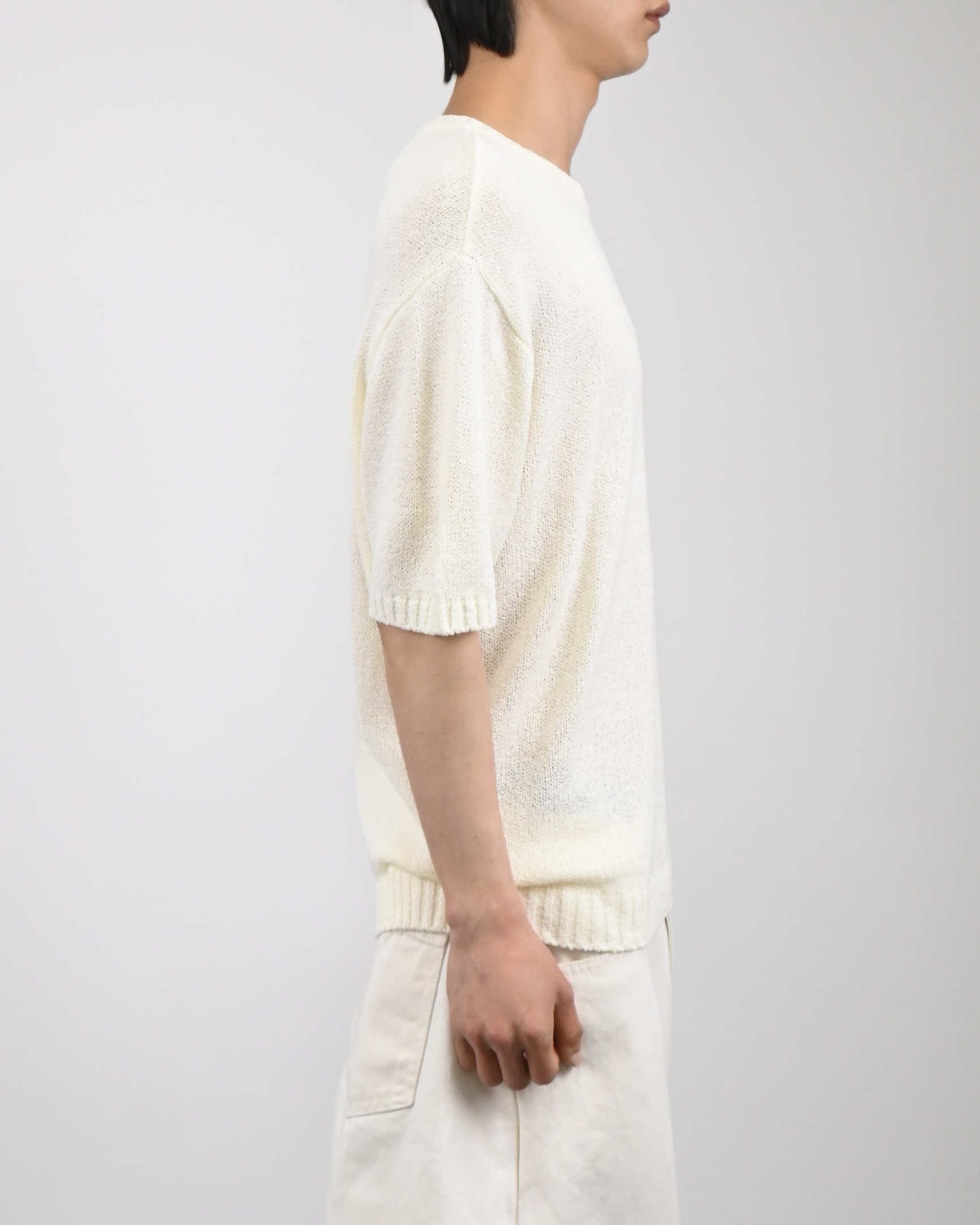 boucle half knit