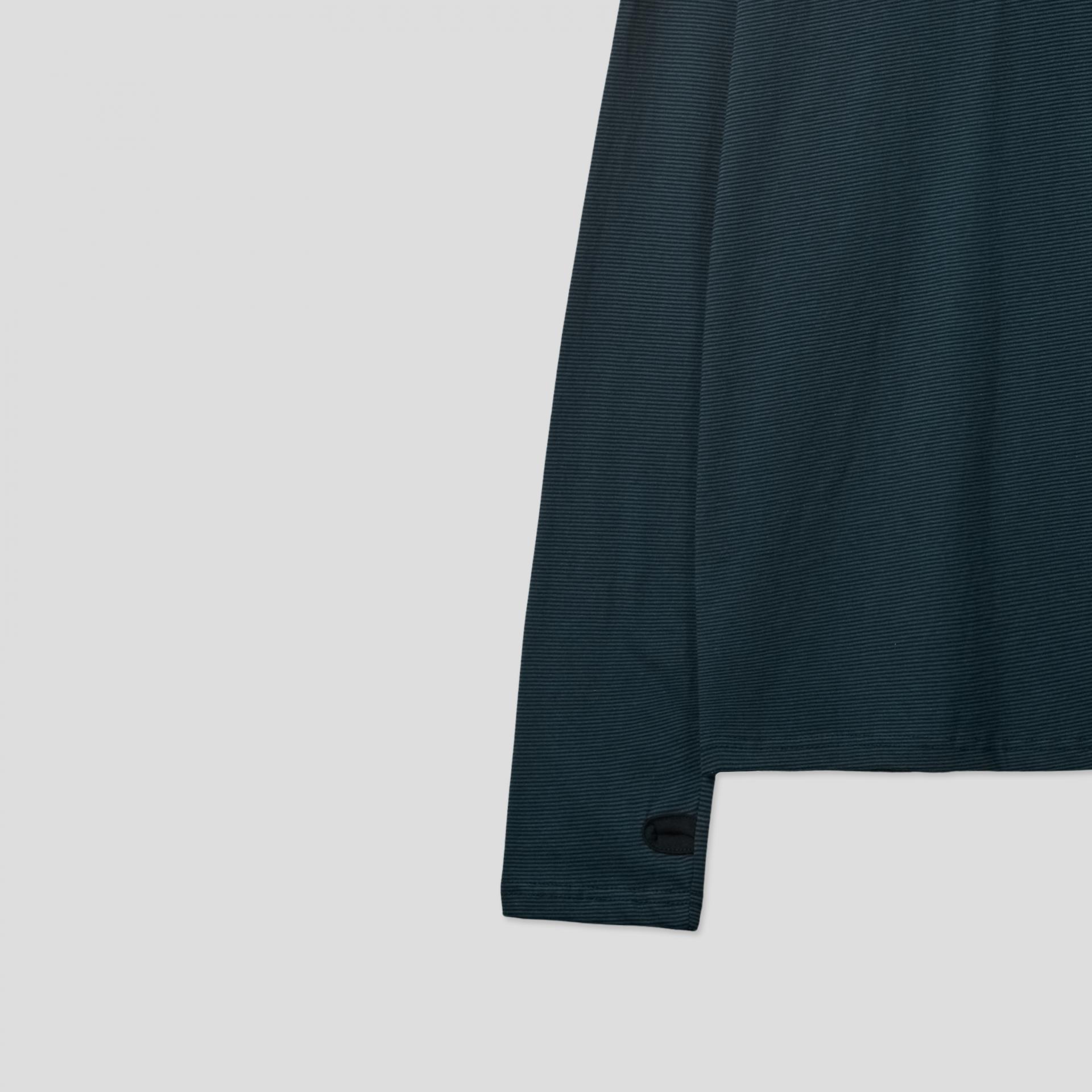 calm stripe warmer long sleeve