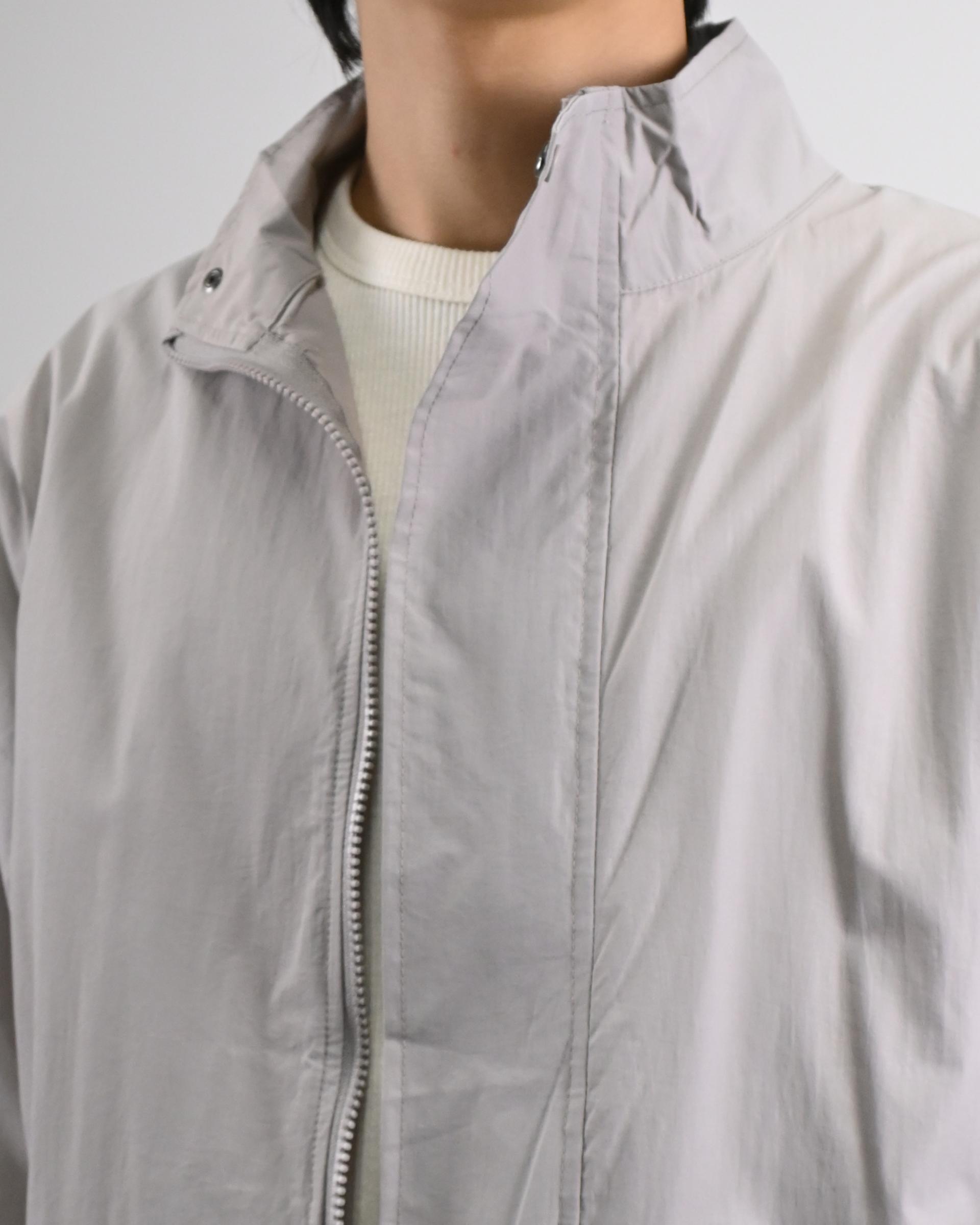 high neck windbreaker